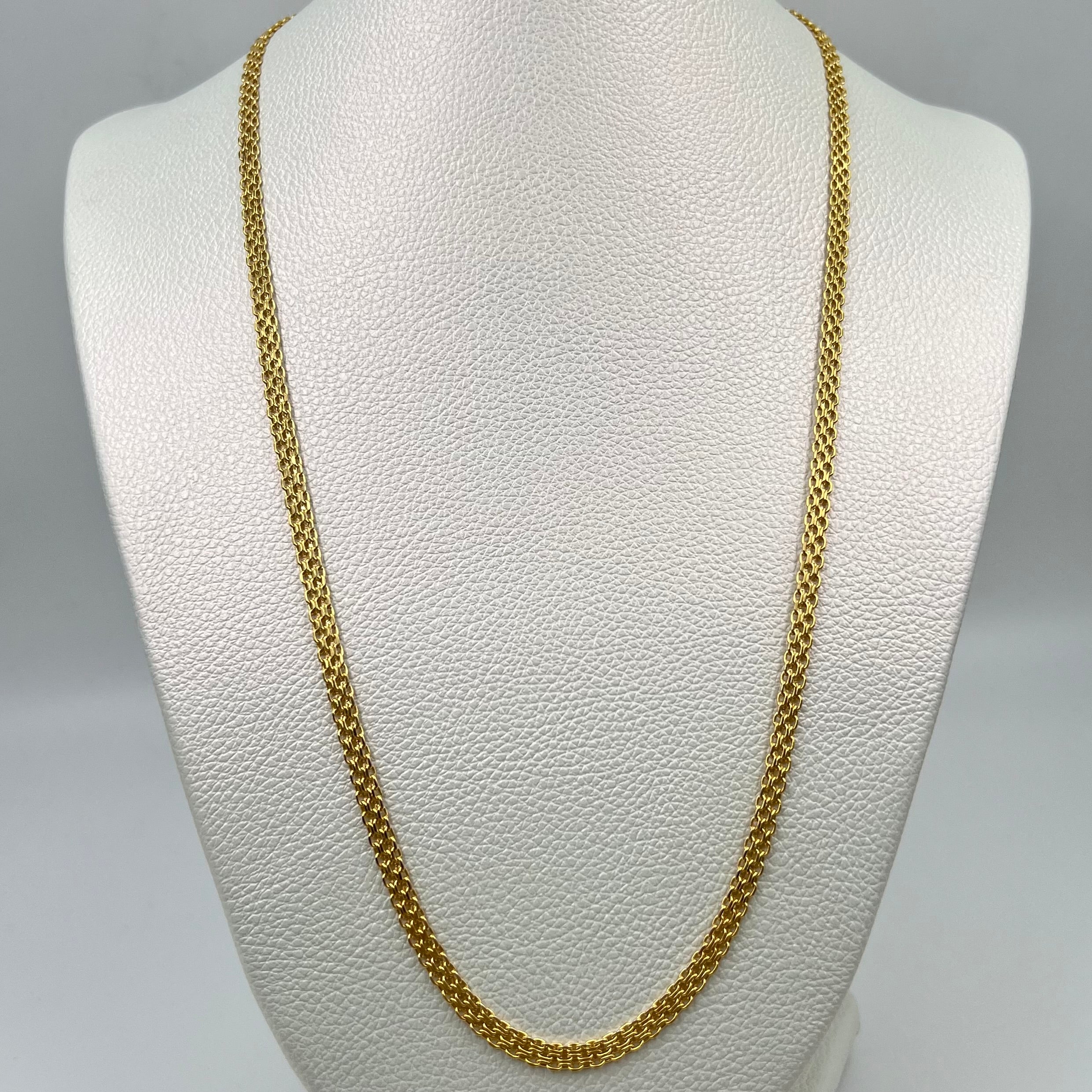 CADENA ITALY CHINA ORO AMARILLO 18K +3 / 8,32 GR / 4 MM / 60 CM