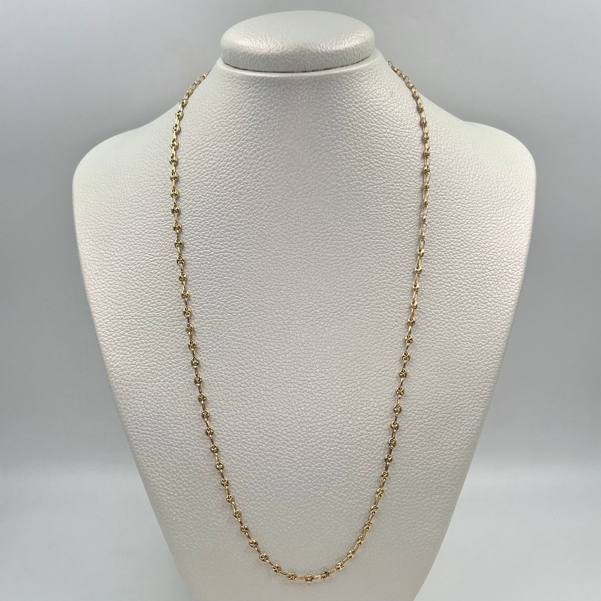 CADENA BABY GC REAZA ITALY ORO AMARILLO 18K +1 / 4,56 GR / 3 MM / 55 CM