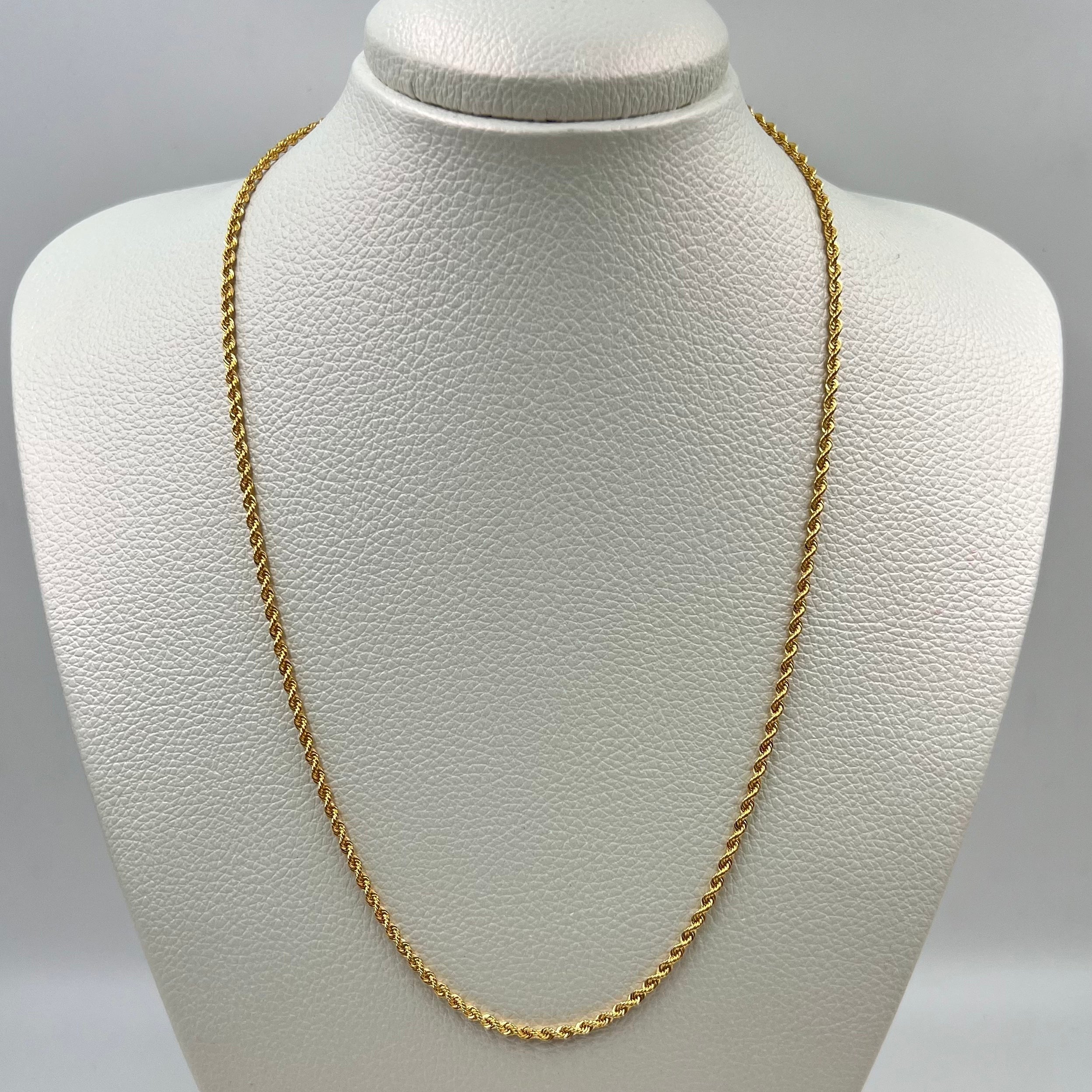 CADENA ITALY LAZO ORO AMARILLO 18K +3 / 2,57 GR / 2,1 MM / 45 CM