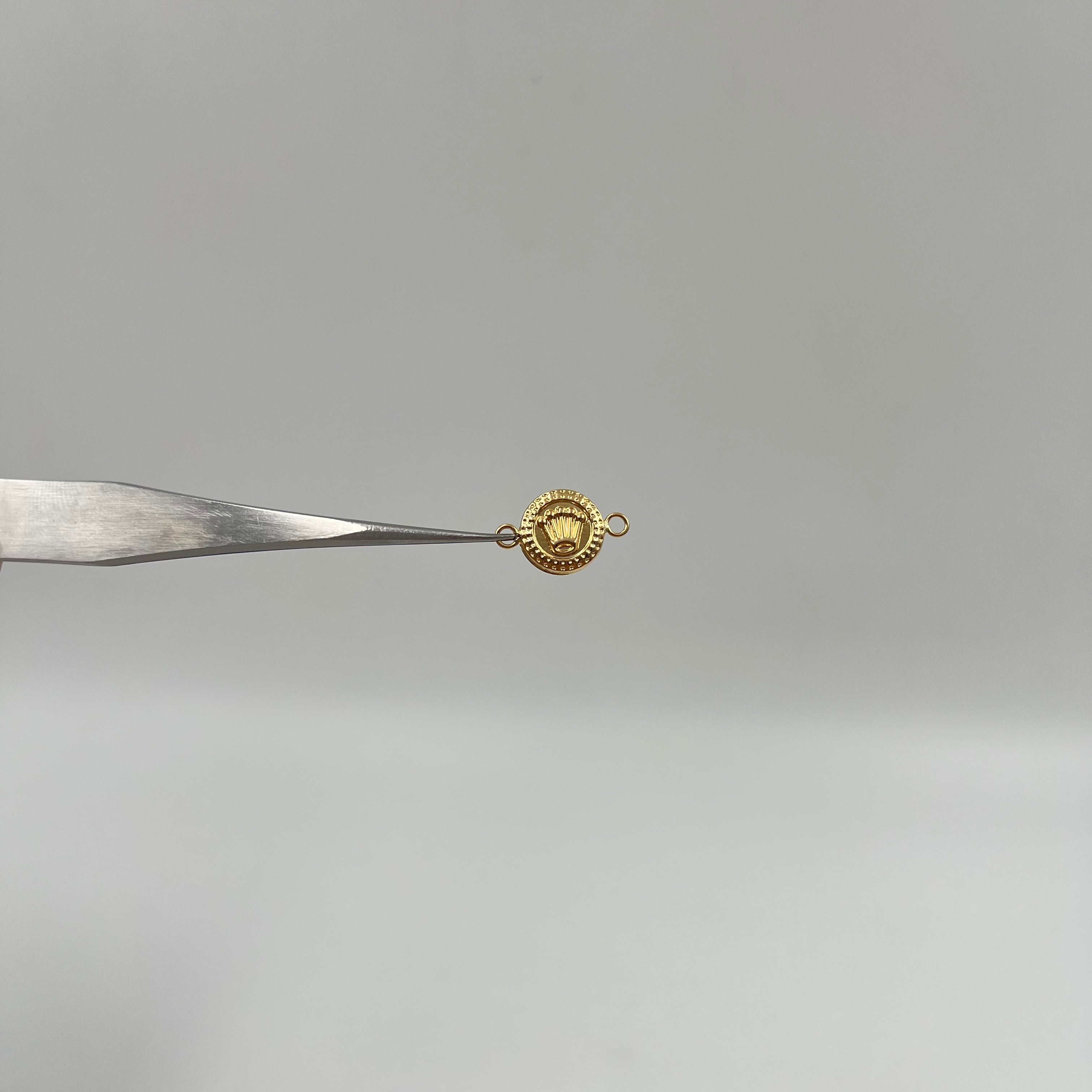 HERRAJE RX ORO AMARILLO 18K 0,4 GR / 1,6 CM