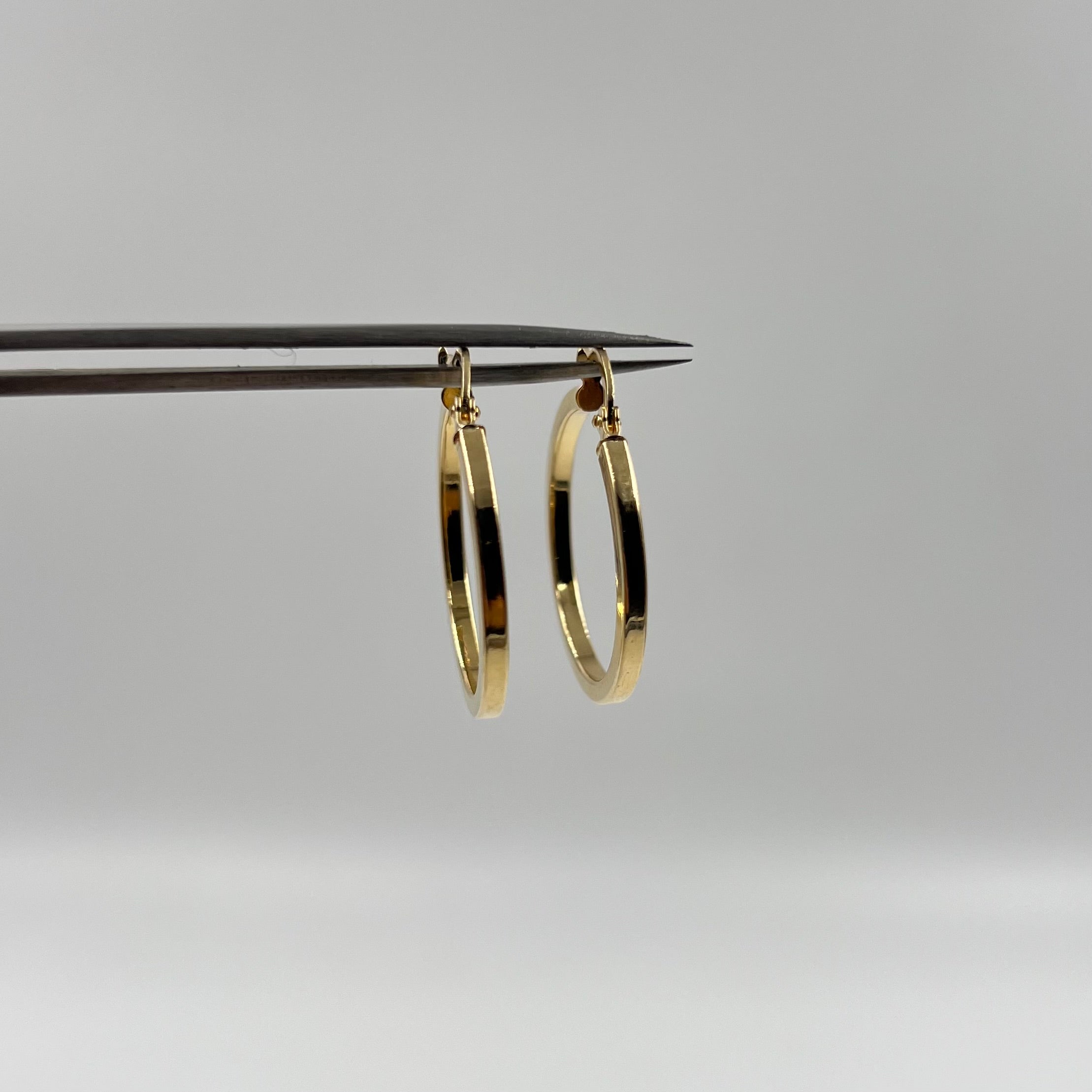 CANDONGA LISA ORO AMARILLO 18K 1,87 GR / 2,8 CM