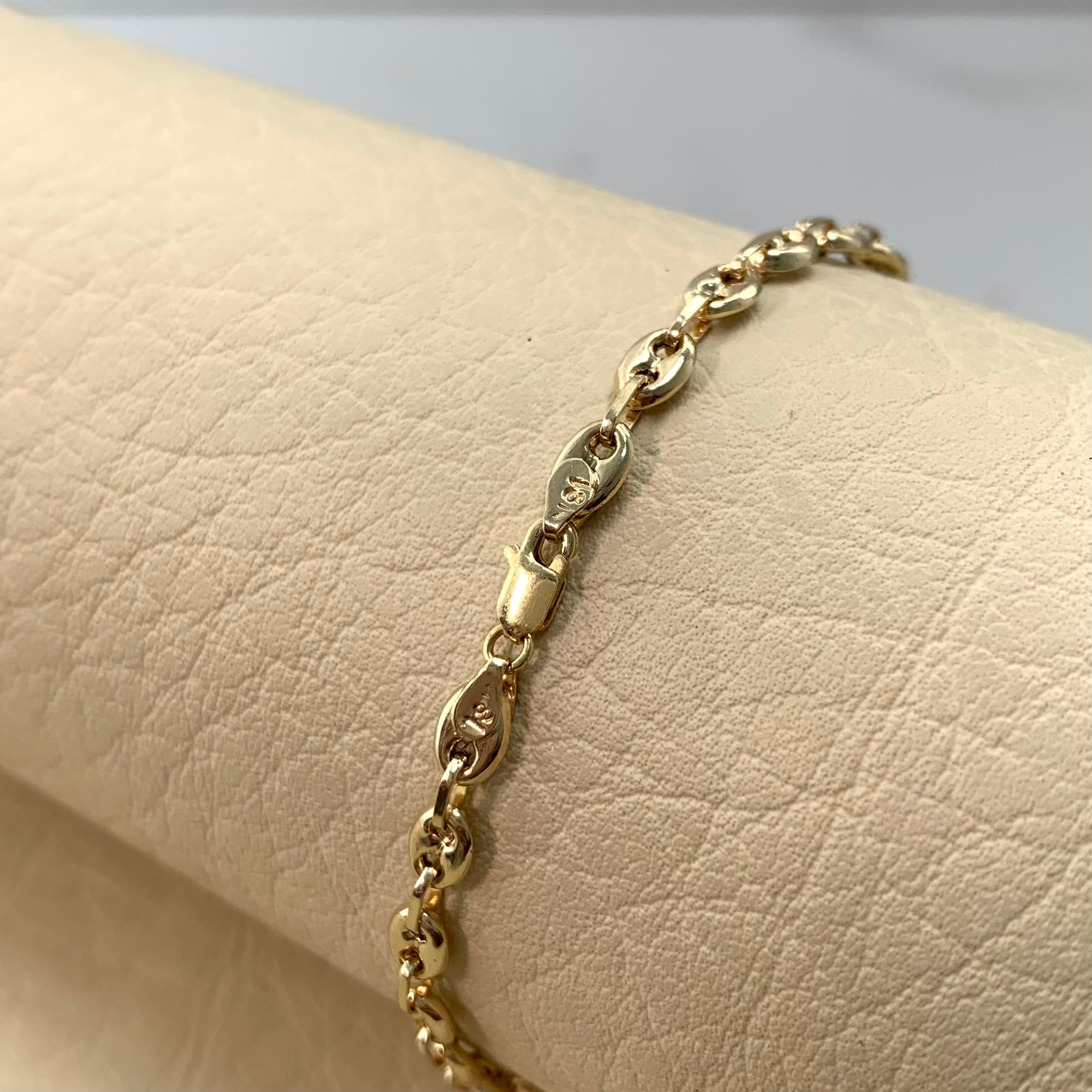 TOBILLERA GC  ORO AMARILLO 18K 3,16 GR / 4 MM / 25 CM