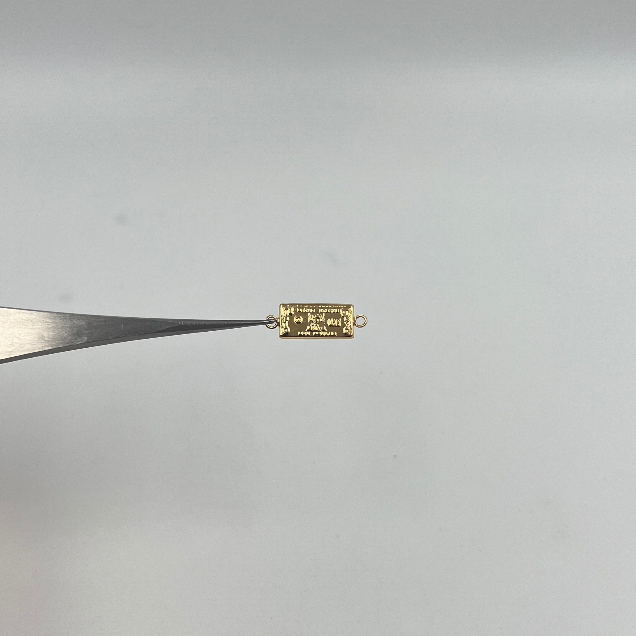 HERRAJE DOLAR  ORO AMARILLO 18K 0,47 GR / 1,8 CM