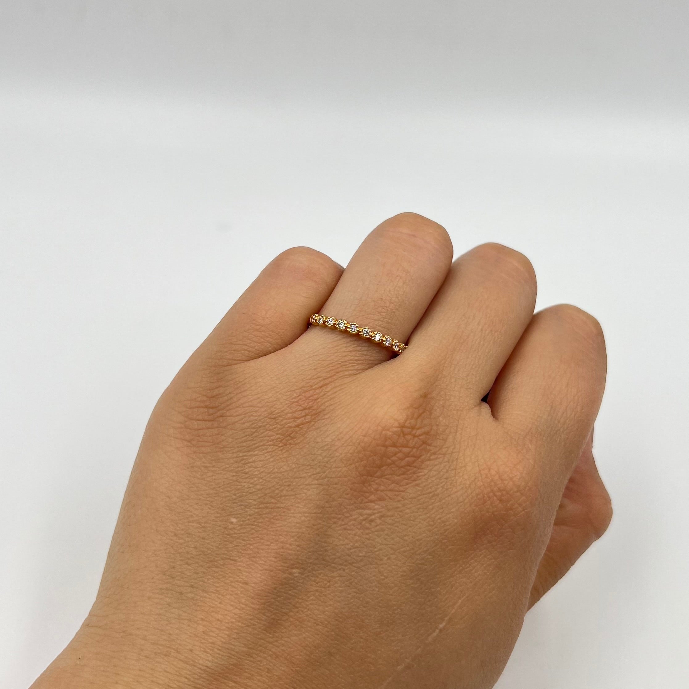 ANILLO CHURUMBELA ORO AMARILLO 18K / TALLA 6/5 / 1,17 GR / 2 MM