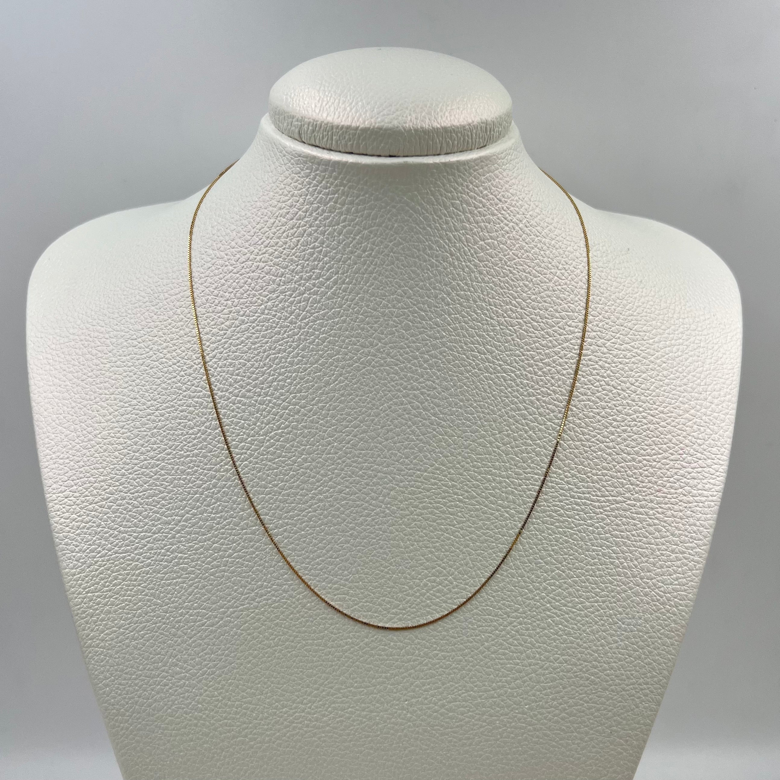 CADENA ITALY VENECIANA ORO AMARILLO 18K +3 / 1,00 GR / 0,7 MM / 45 CM