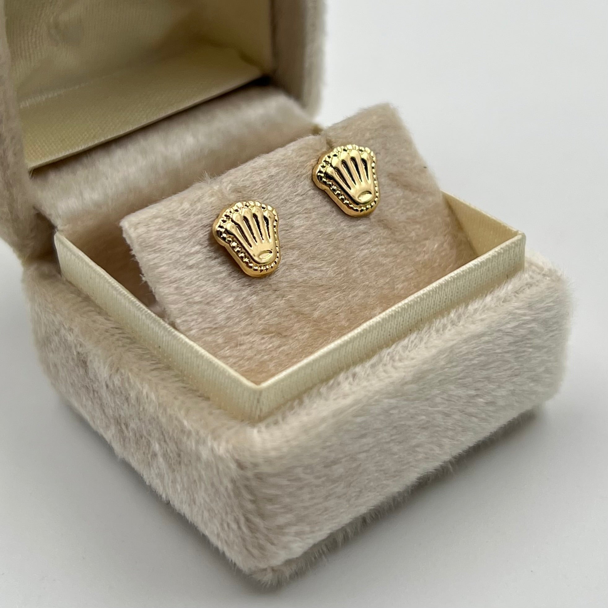 TOPOS RX SILUETA  ORO AMARILLO 18K 0,74 GR / 8 MM