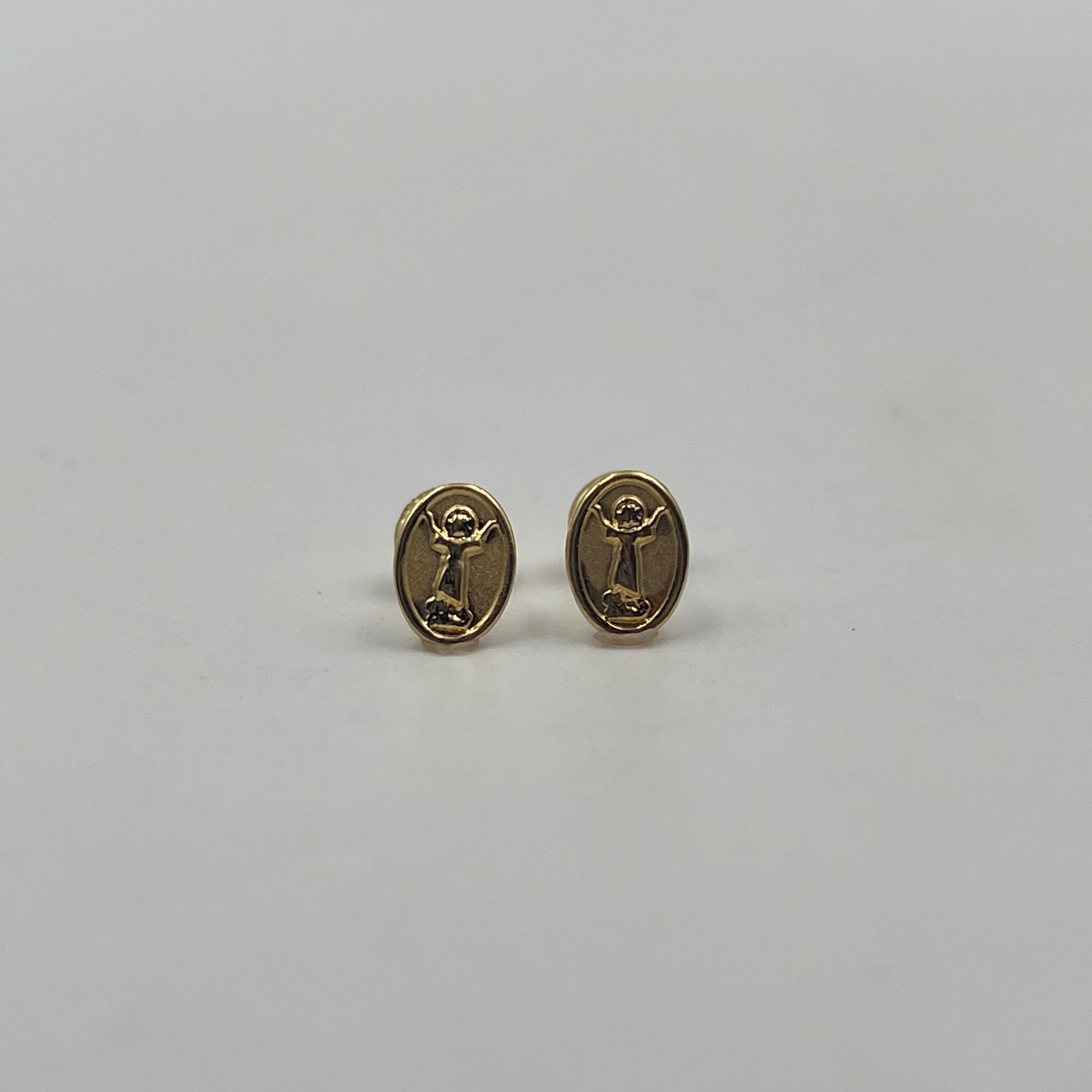 TOPOS DIVINO NIÑO  ORO AMARILLO 18K 1,03 GR / 8 MM