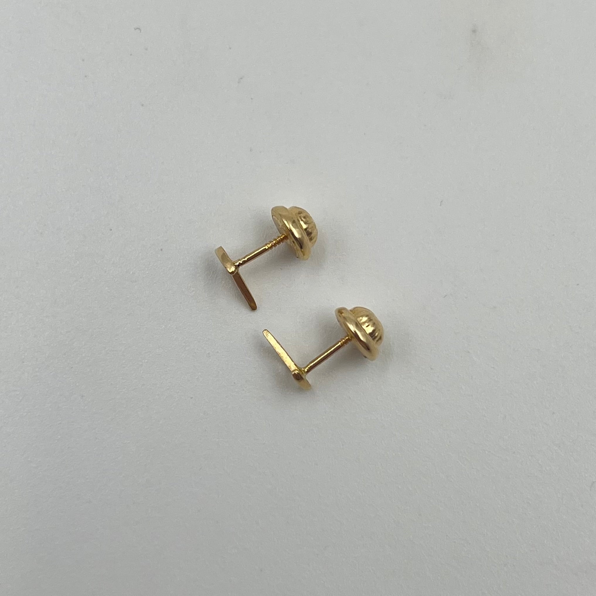 TOPOS BARCO  ORO AMARILLO 18K 0,56 GR / 4 MM
