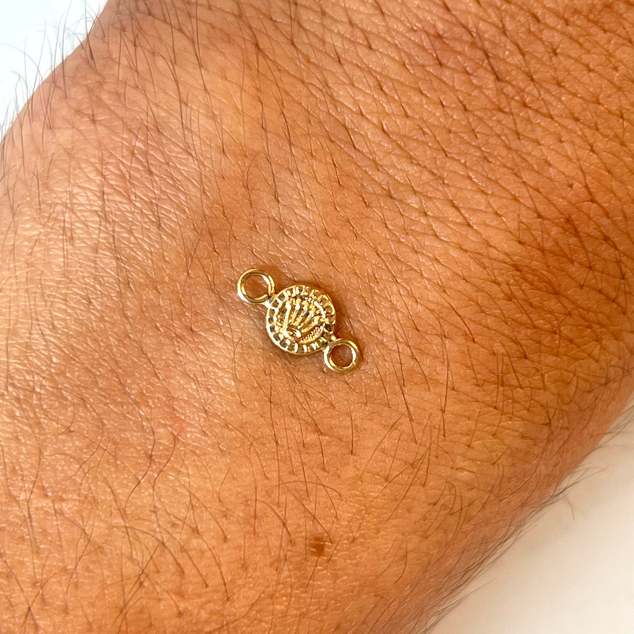 HERRAJE RX ORO AMARILLO 18K 0,18 GR / 1 CM