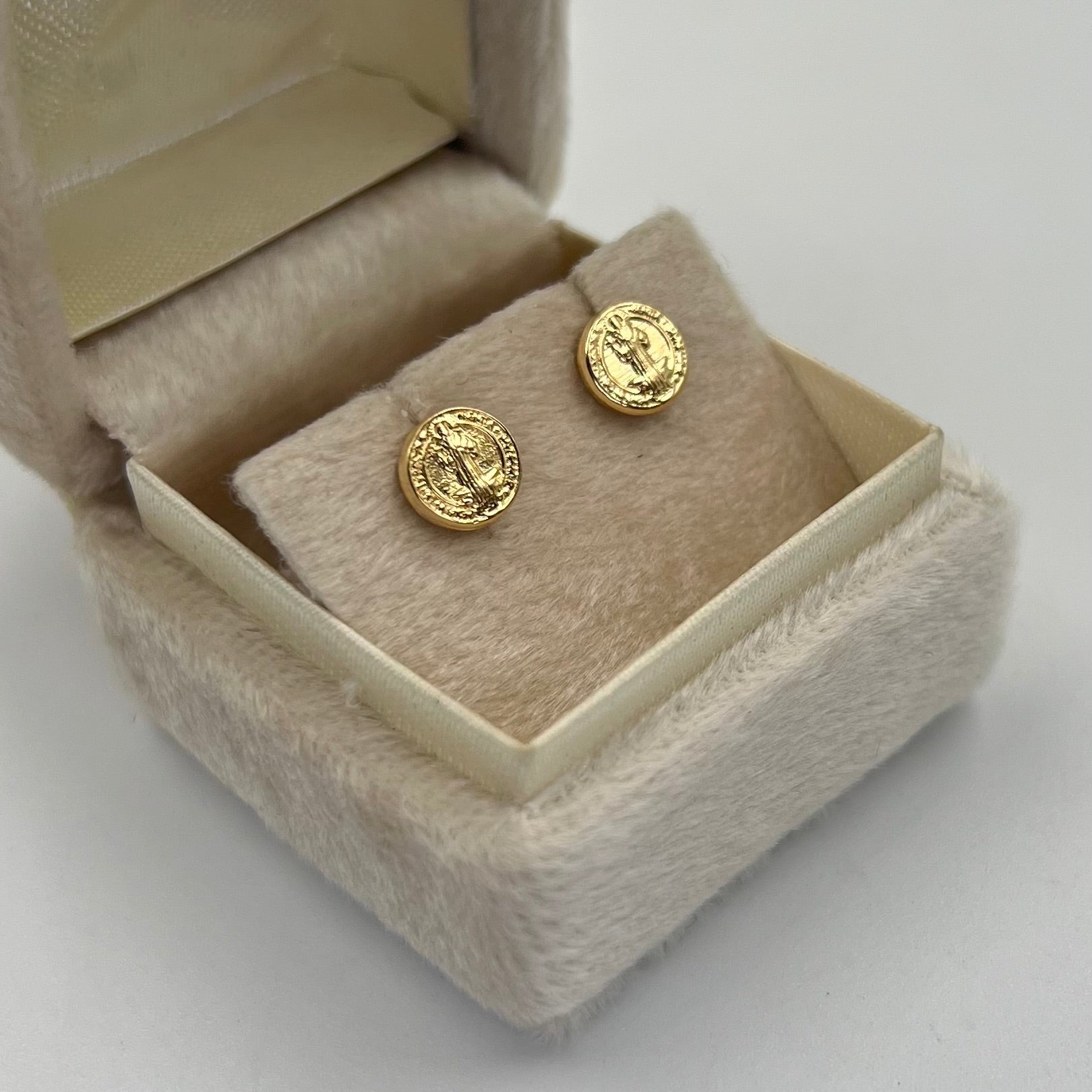 TOPOS SAN BENITO  ORO AMARILLO 18K 0,77 GR / 7 MM