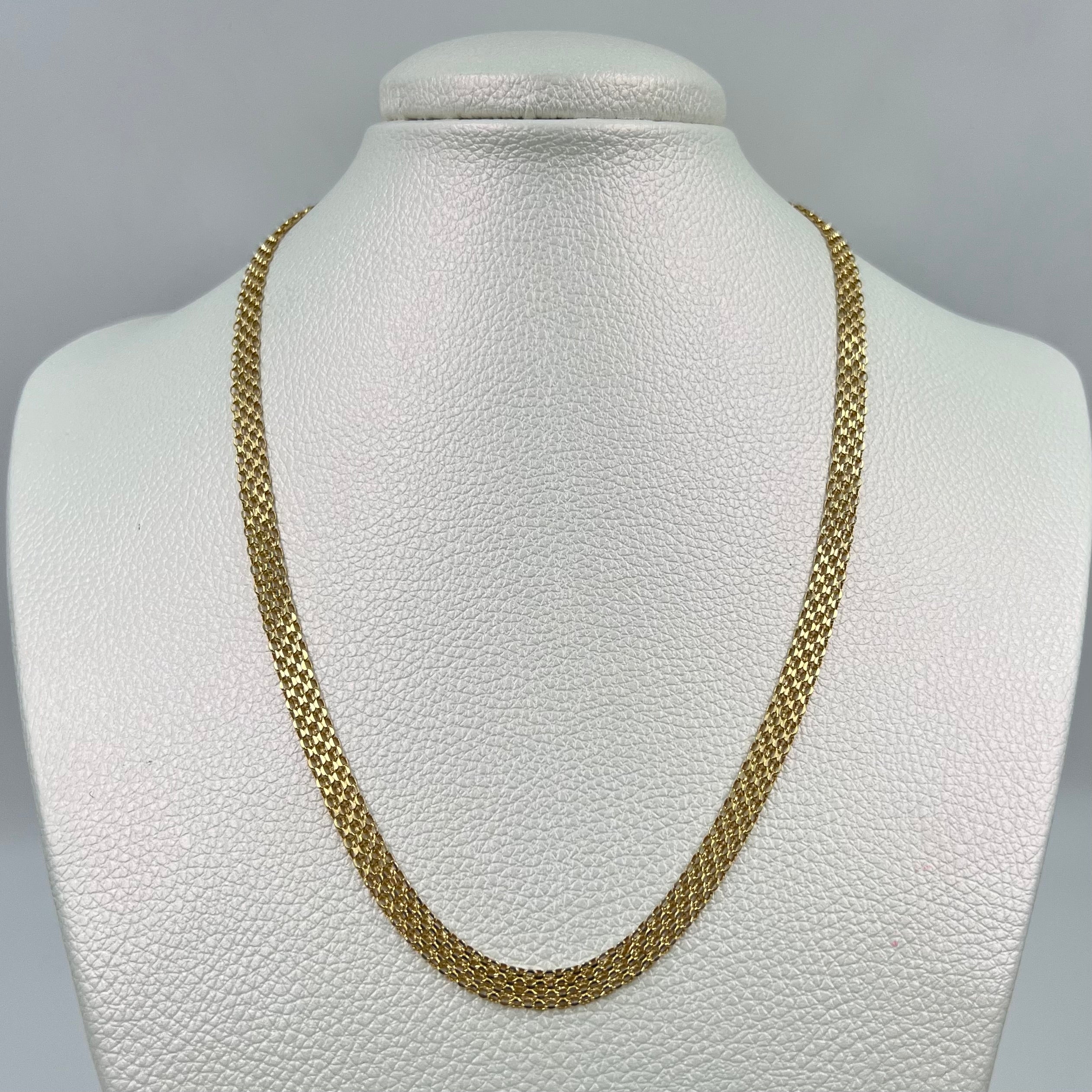 CADENA ITALY CHINA ORO AMARILLO 18K +3 / 5,85 GR / 5,4 MM / 45 CM