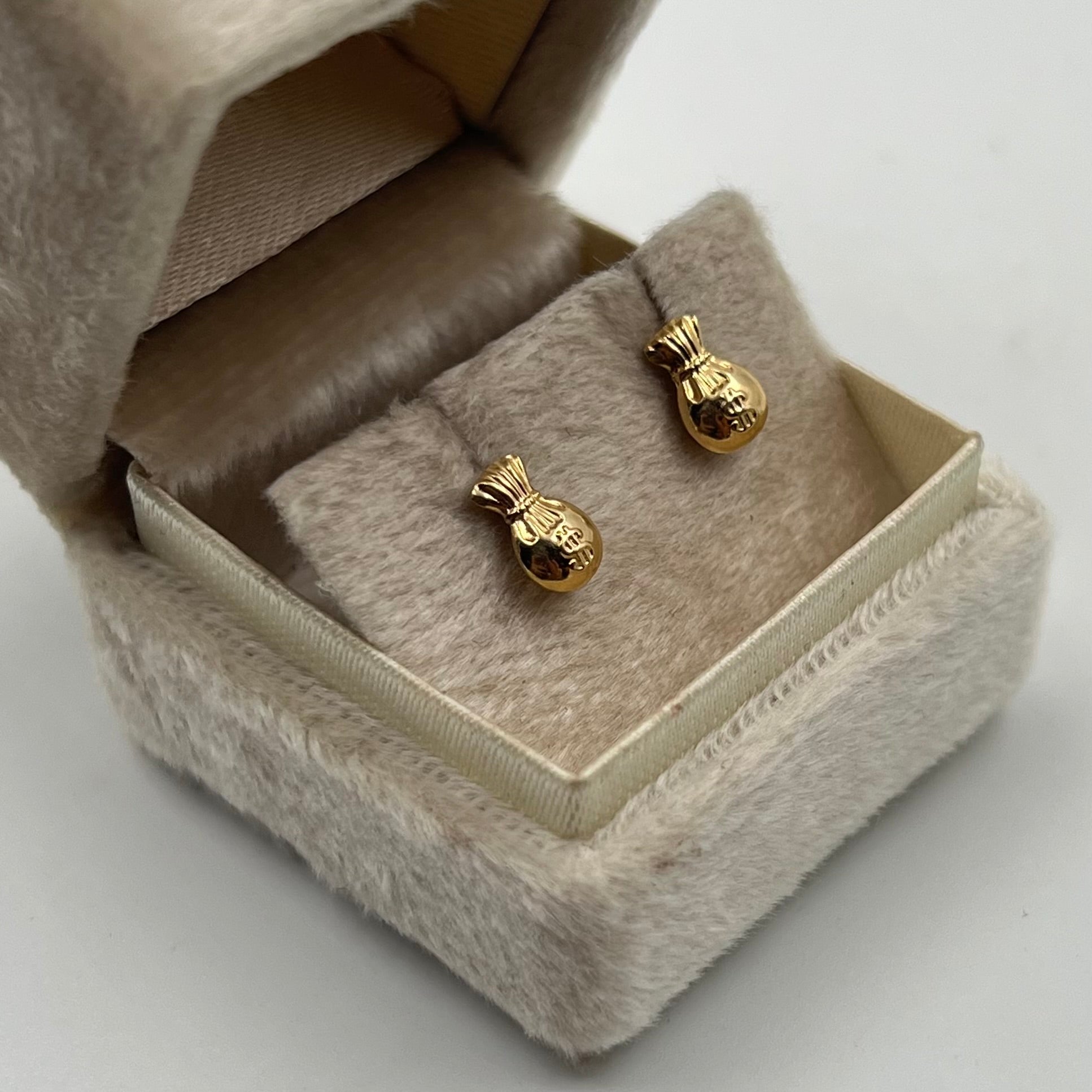 TOPOS BOLSA DE DINERO  ORO AMARILLO 18K 0,65 GR / 8 MM