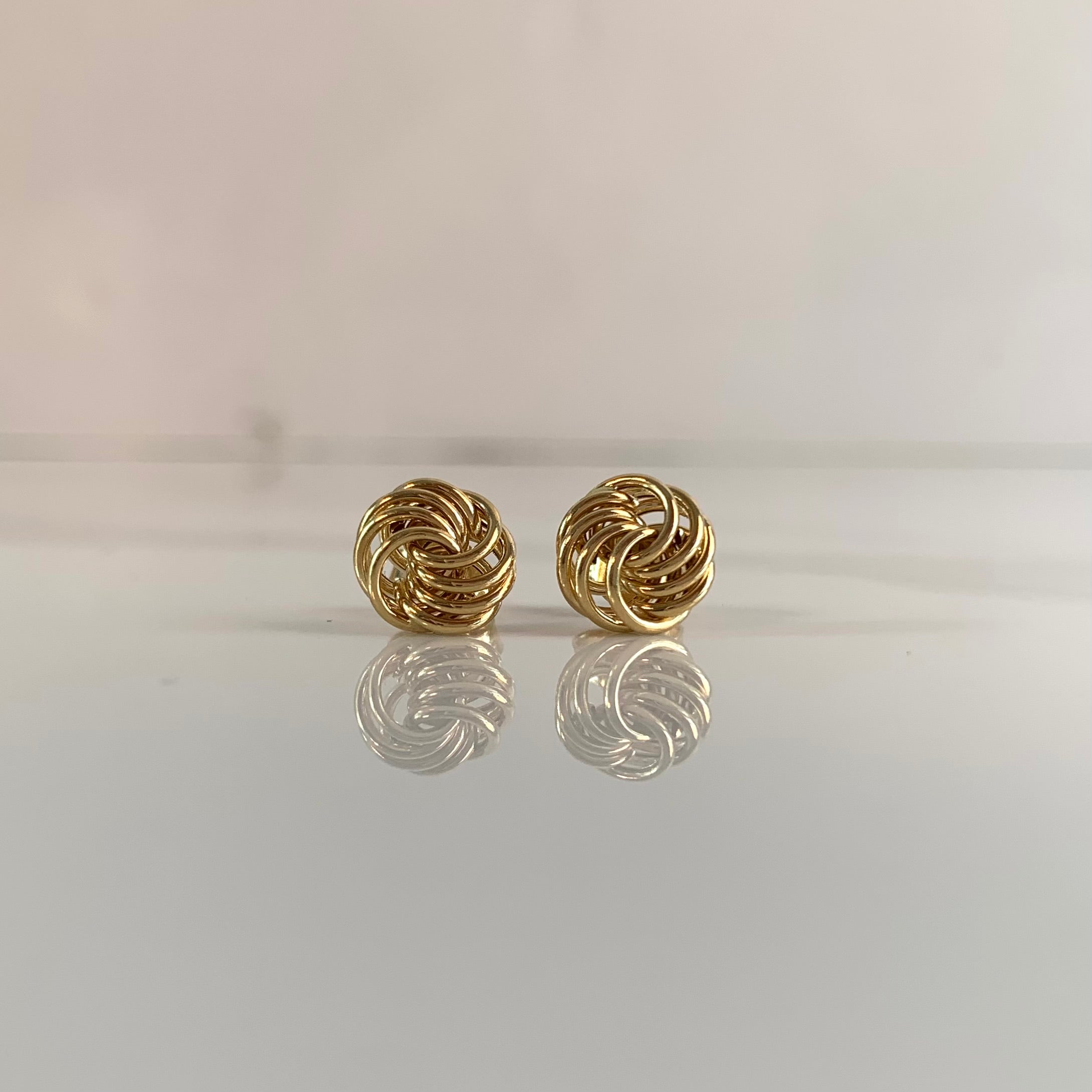 TOPOS ITALY TRENZADOS ORO AMARILLO 18K 1,02 GR / 7,9 MM