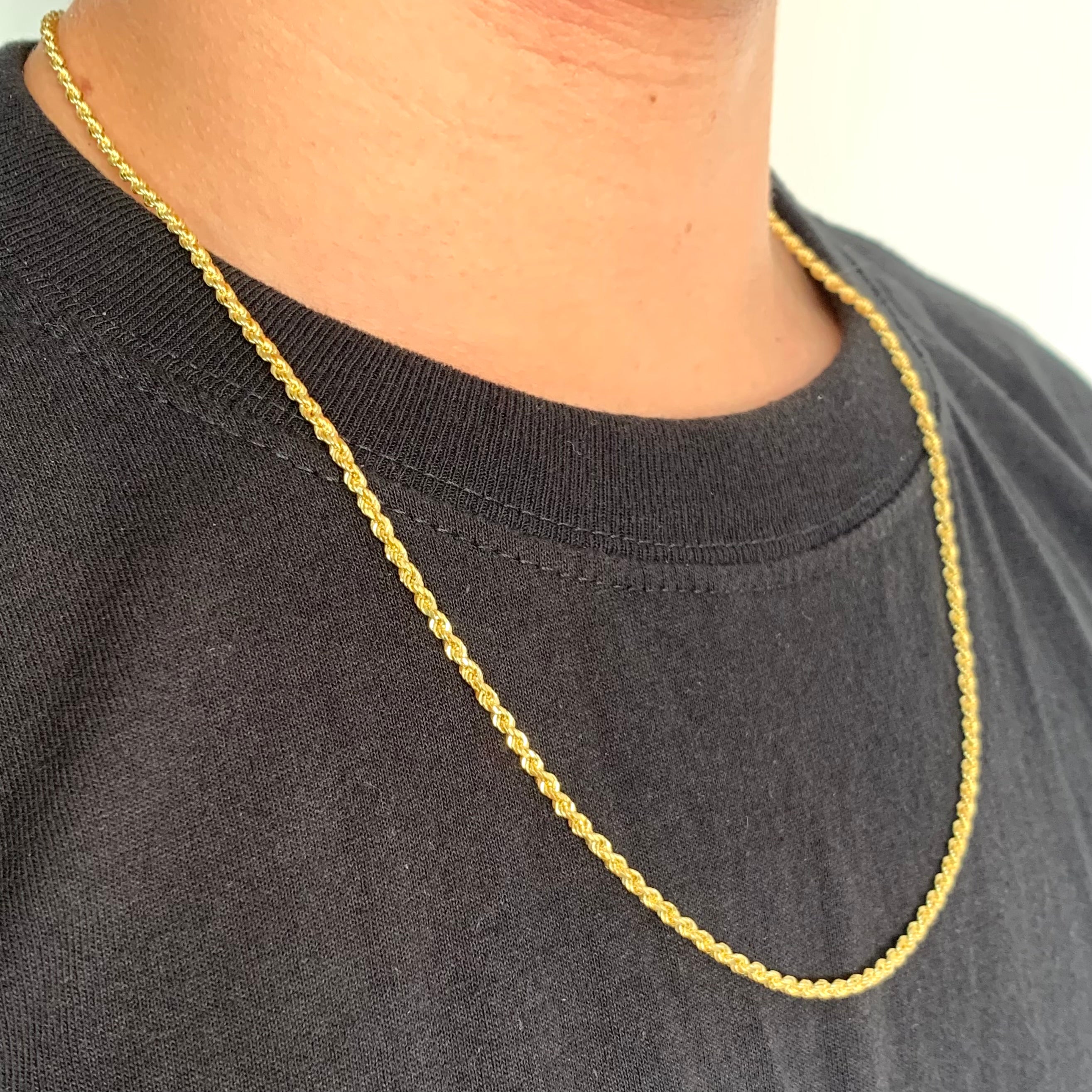 CADENA ITALY LAZO ORO AMARILLO 18K +2 / 4,3 GR / 2,7 MM / 60 CM