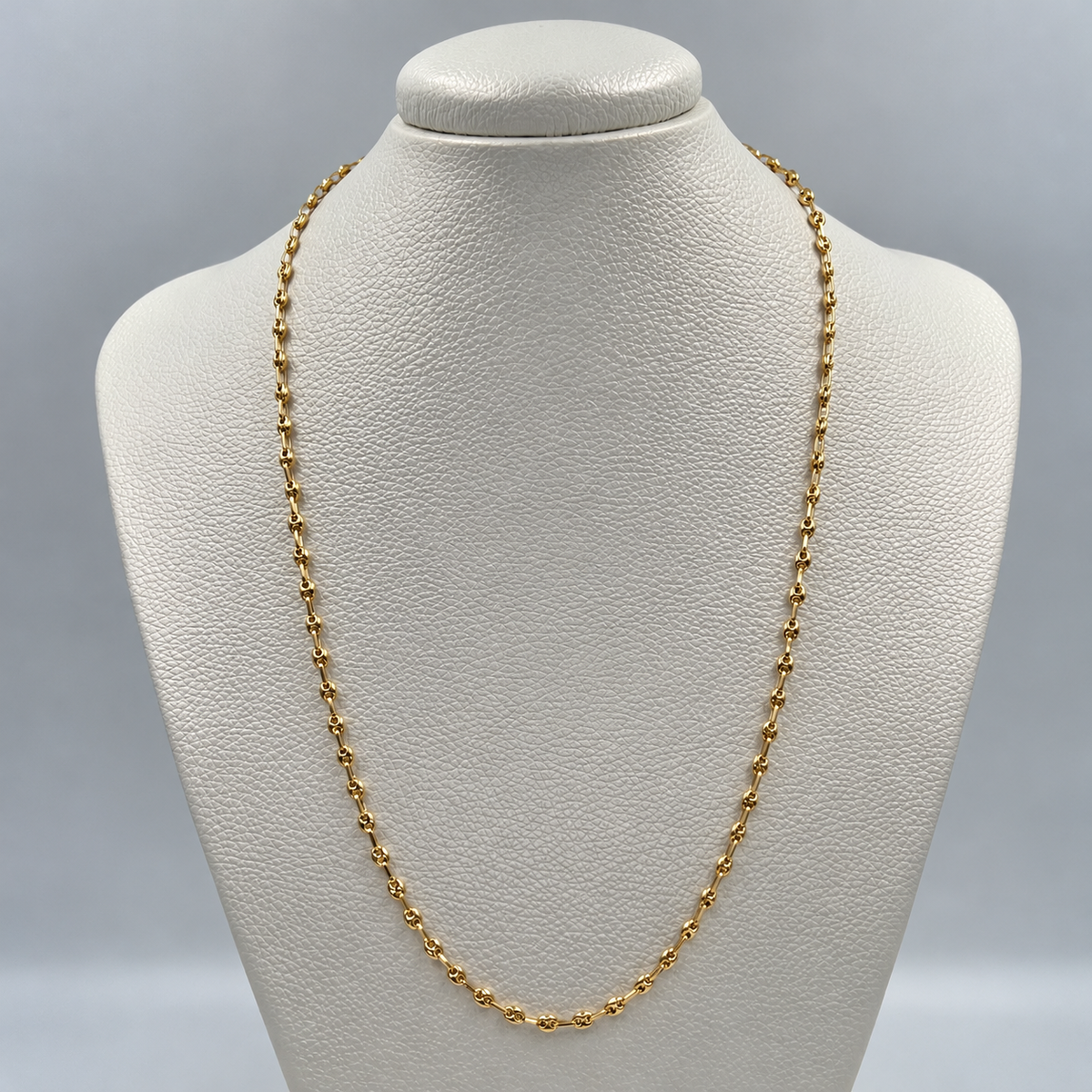 CADENA BABY GC REAZA ITALY ORO AMARILLO 18K +1 / 5,47 GR / 3 MM / 51 CM