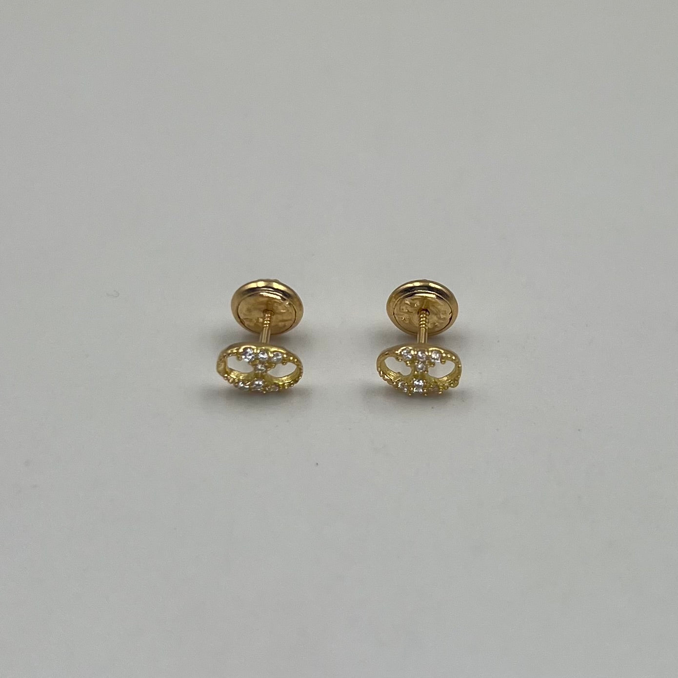 TOPOS GC CIRCON BLANCO  ORO AMARILLO 18K 0,79 GR / 6 MM