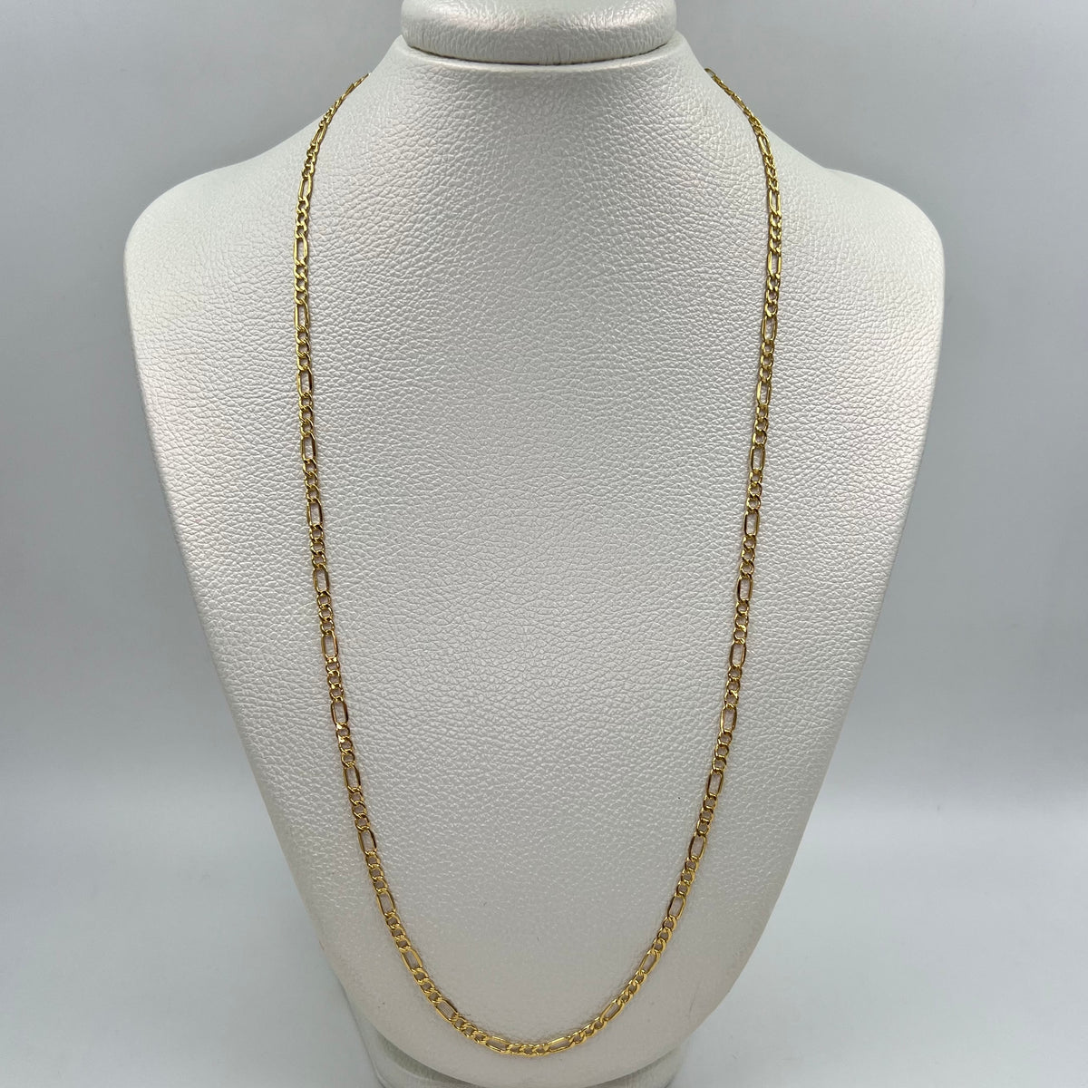 CADENA ITALY FIGARO ORO AMARILLO 18K 6,10 GR / 3,5 MM / 60 CM