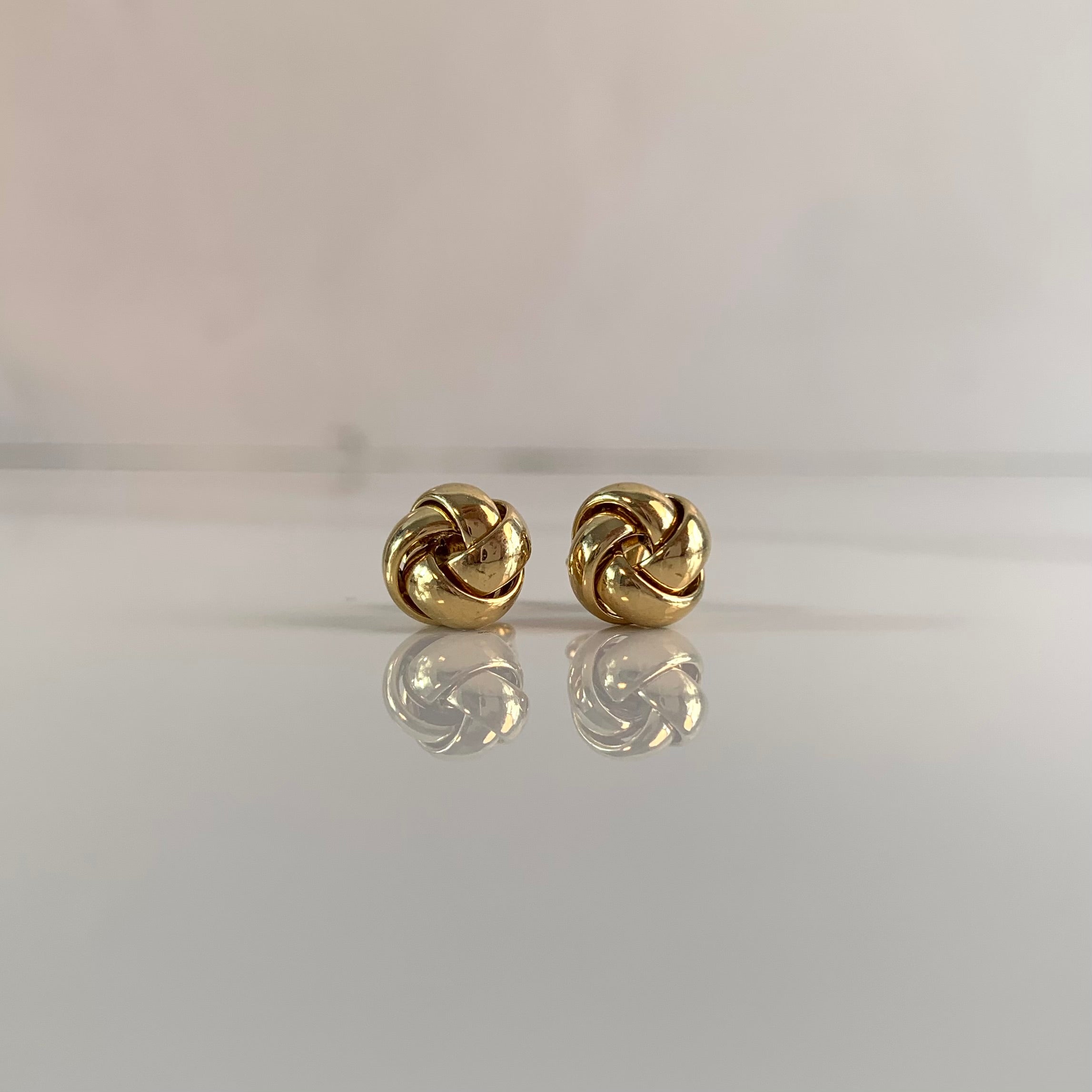 TOPOS ITALY TRENZADOS  ORO AMARILLO 18K 1,25 GR / 8 MM