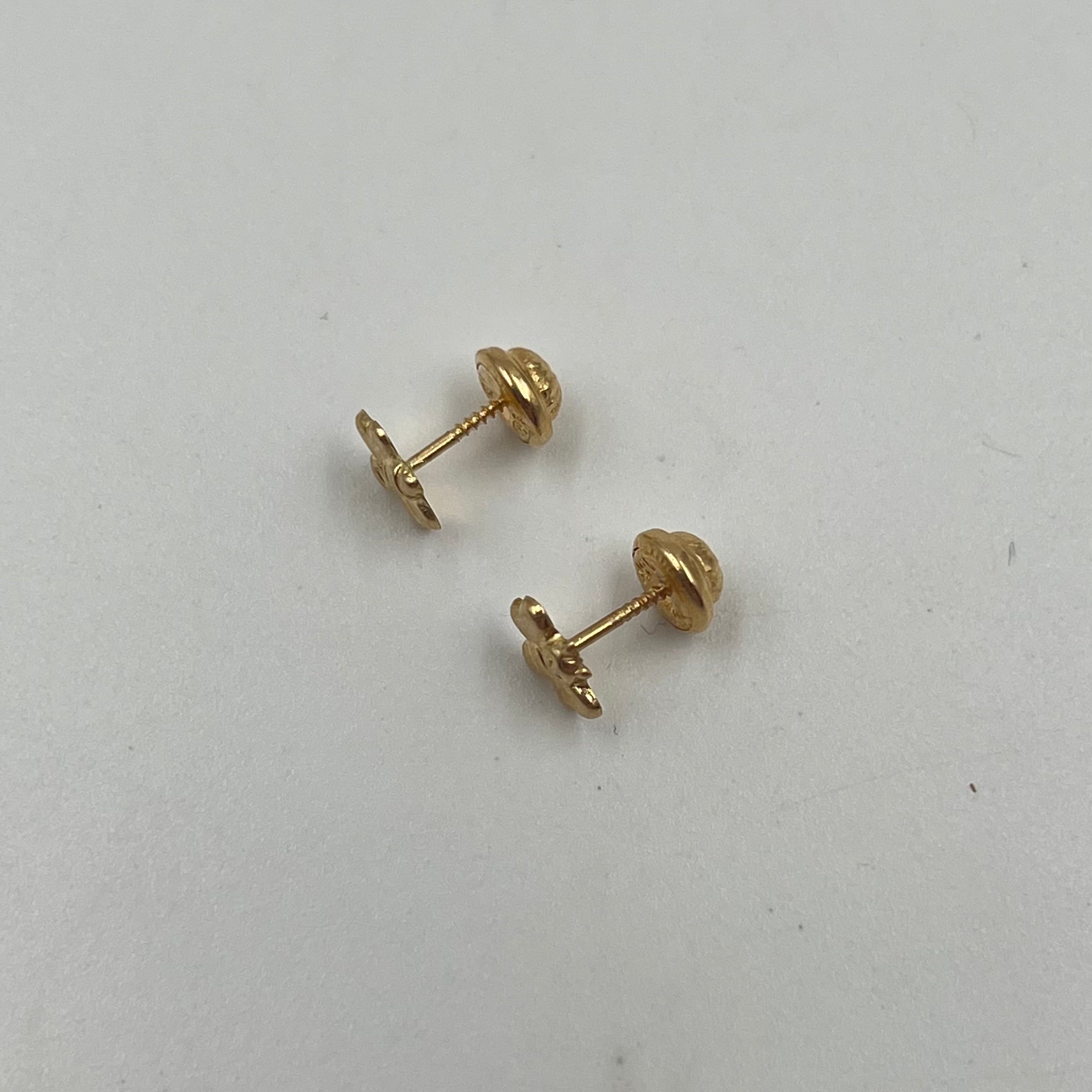 TOPOS ABEJA ORO AMARILLO 18K 0,56 GR / 7 MM