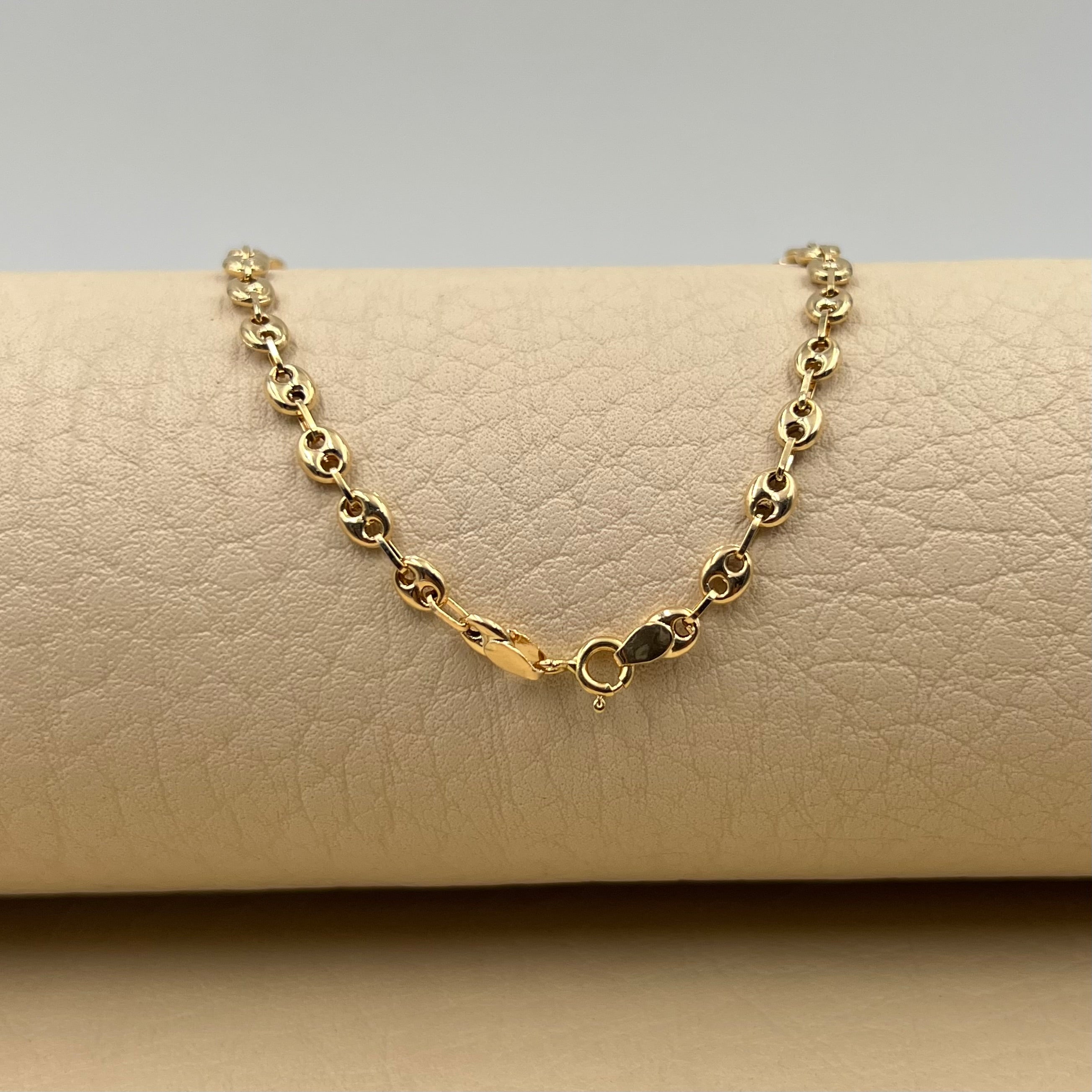 TOBILLERA GC REAZA ITALY  ORO AMARILLO 18K 3,63 GR / 4 MM / 25,5 CM