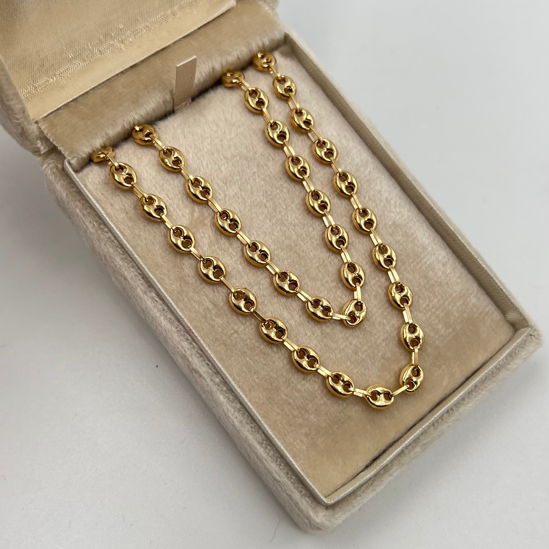 CADENA GC REAZA ITALY  ORO AMARILLO 18K 11,18 GR / 5 MM / 62 CM