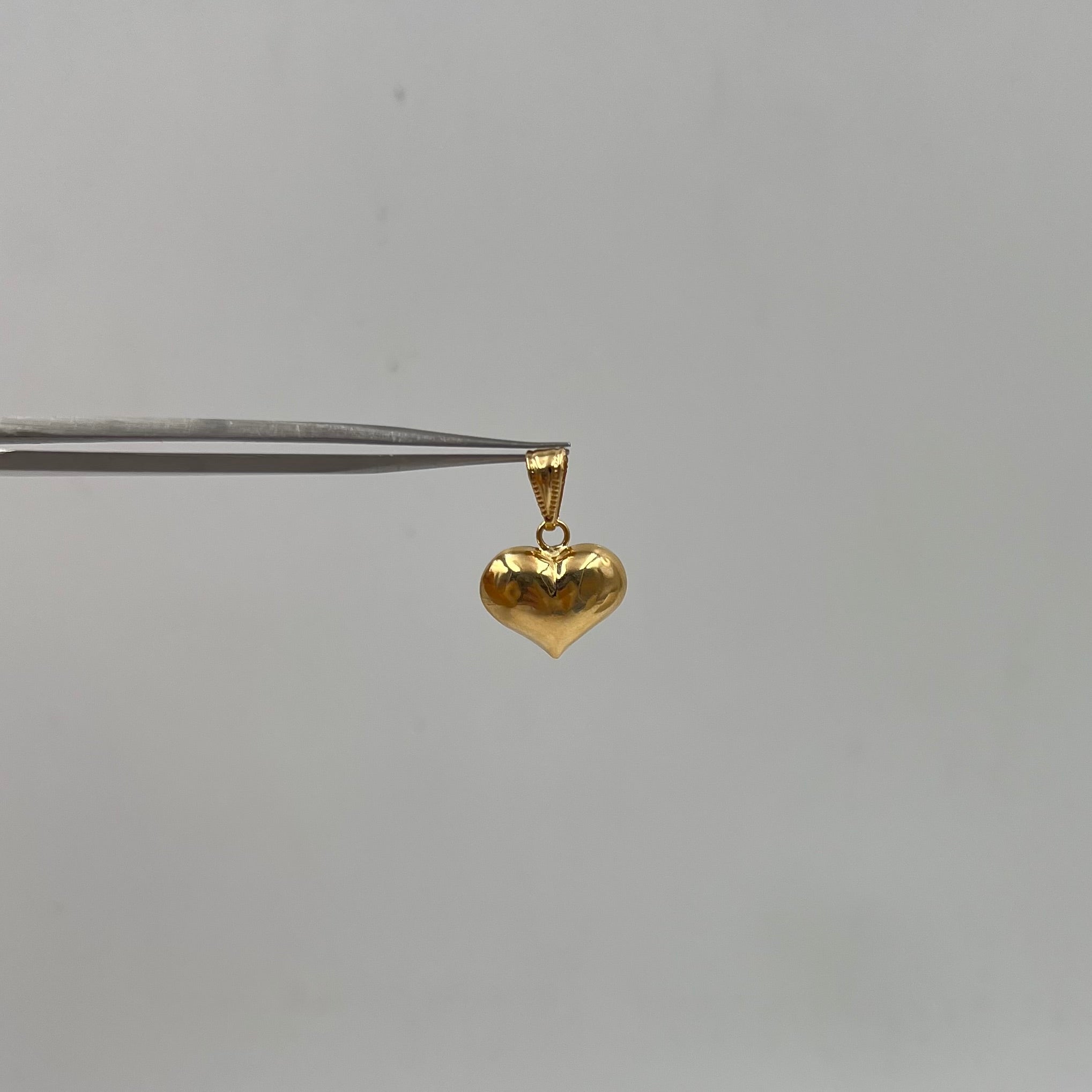 DIJE CORAZON ORO AMARILLO 18K 0,87 GR / 1,3 MM / 1,3 CM