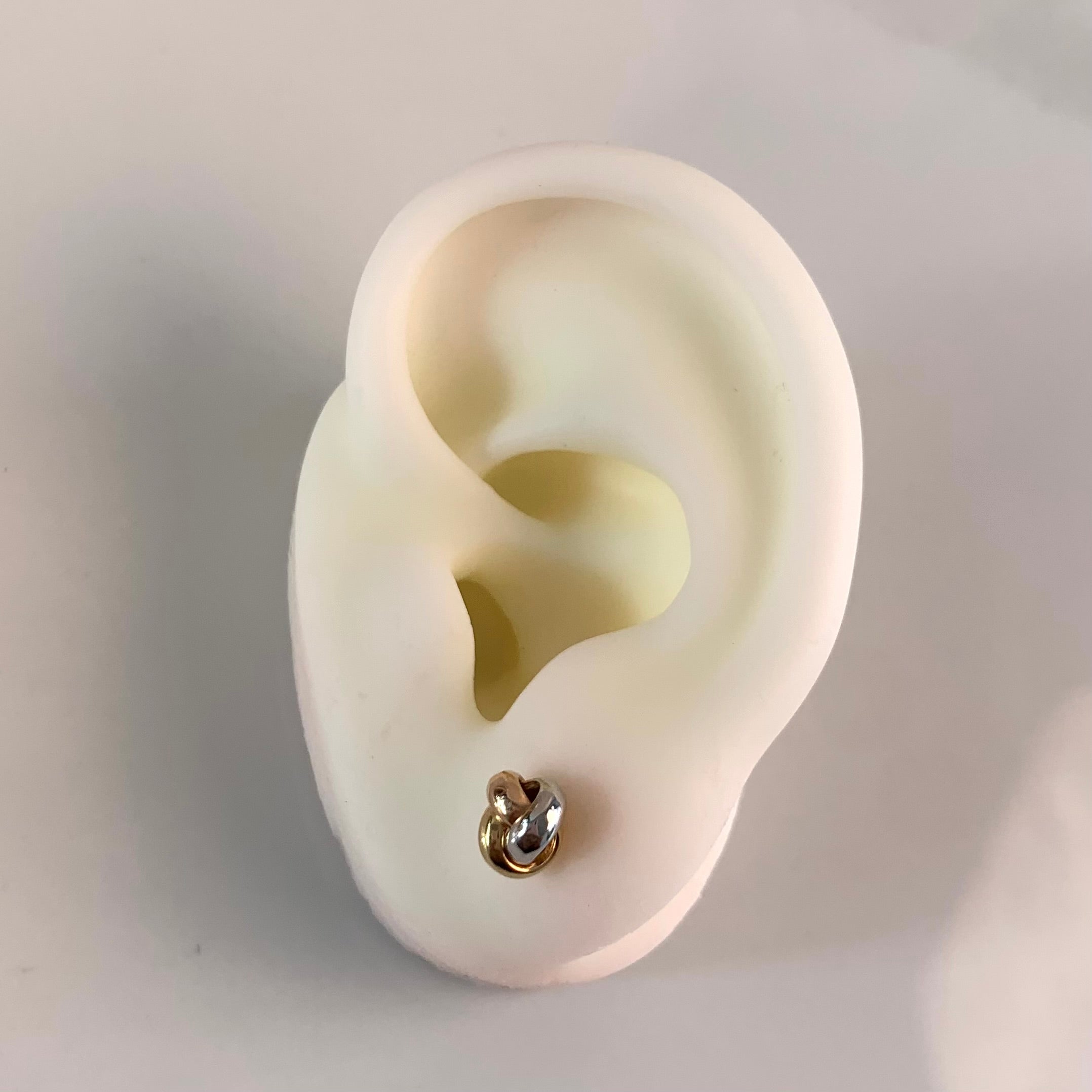 TOPOS ITALY TRENZA TRES OROS 18K 0,98 GR / 6,2 MM