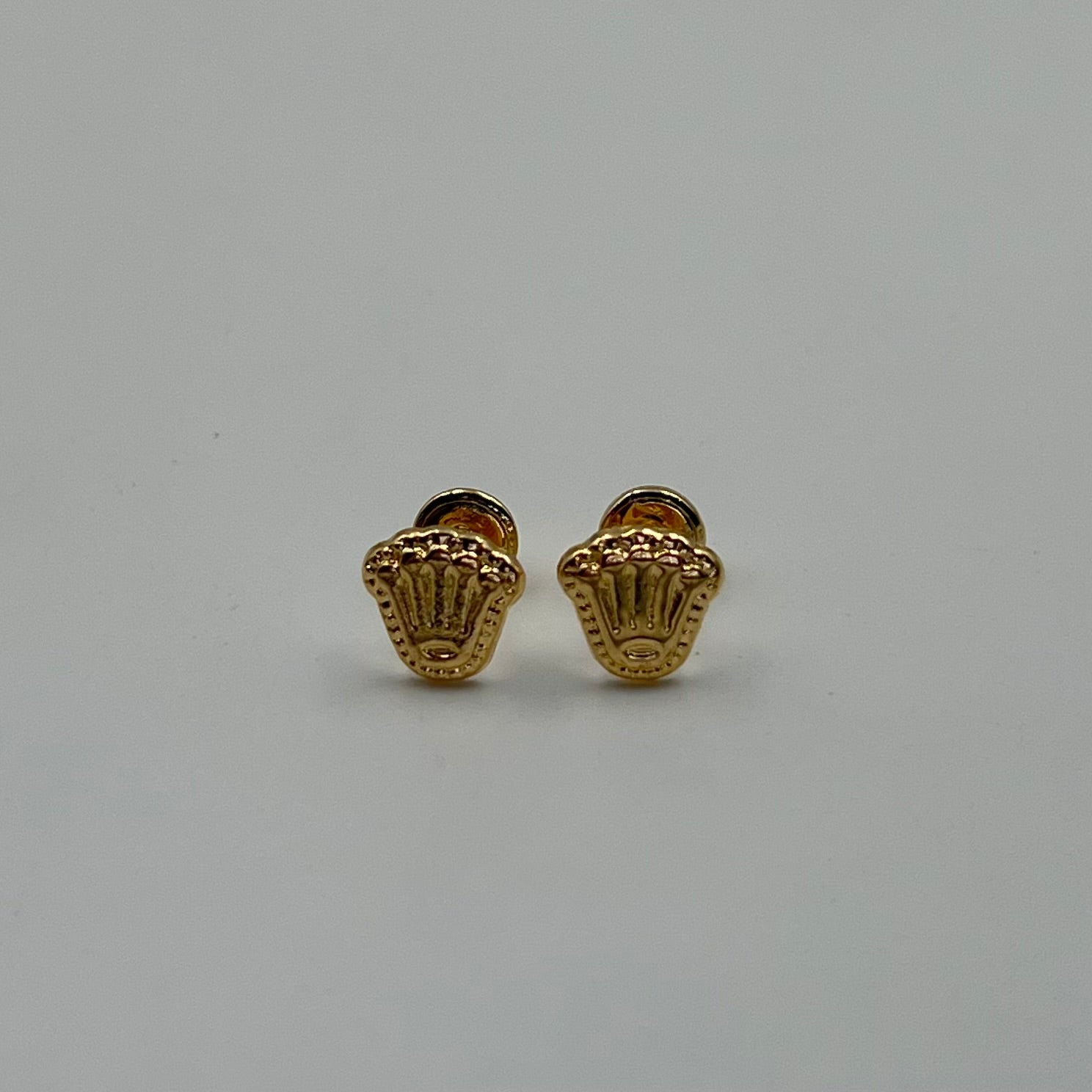TOPOS RX SILUETA  ORO AMARILLO 18K 0,74 GR / 8 MM