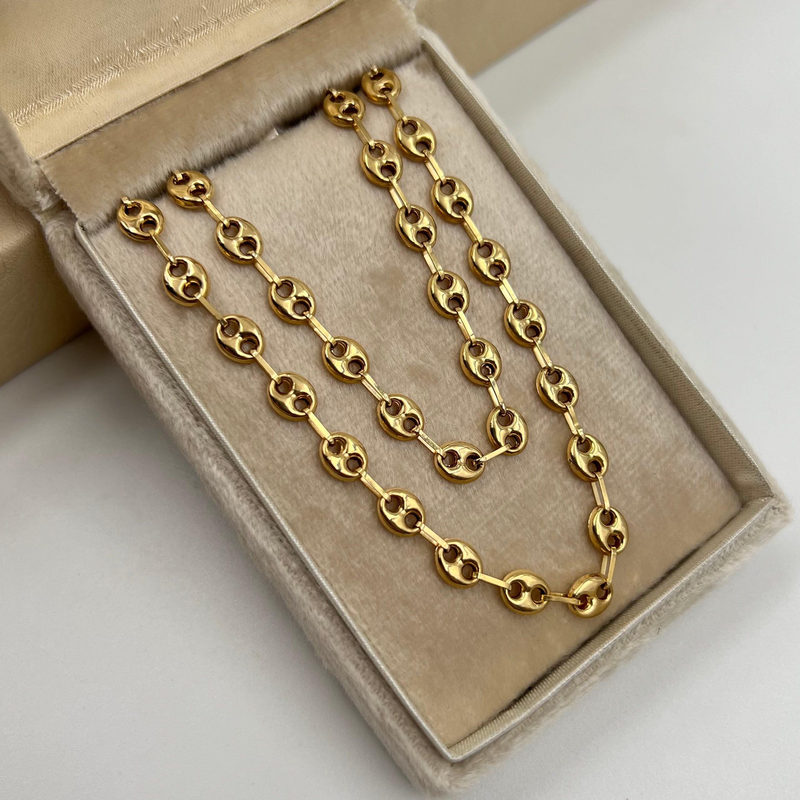 CADENA GC  ORO AMARILLO 18K 11,09 GR / 6 MM / 62 CM