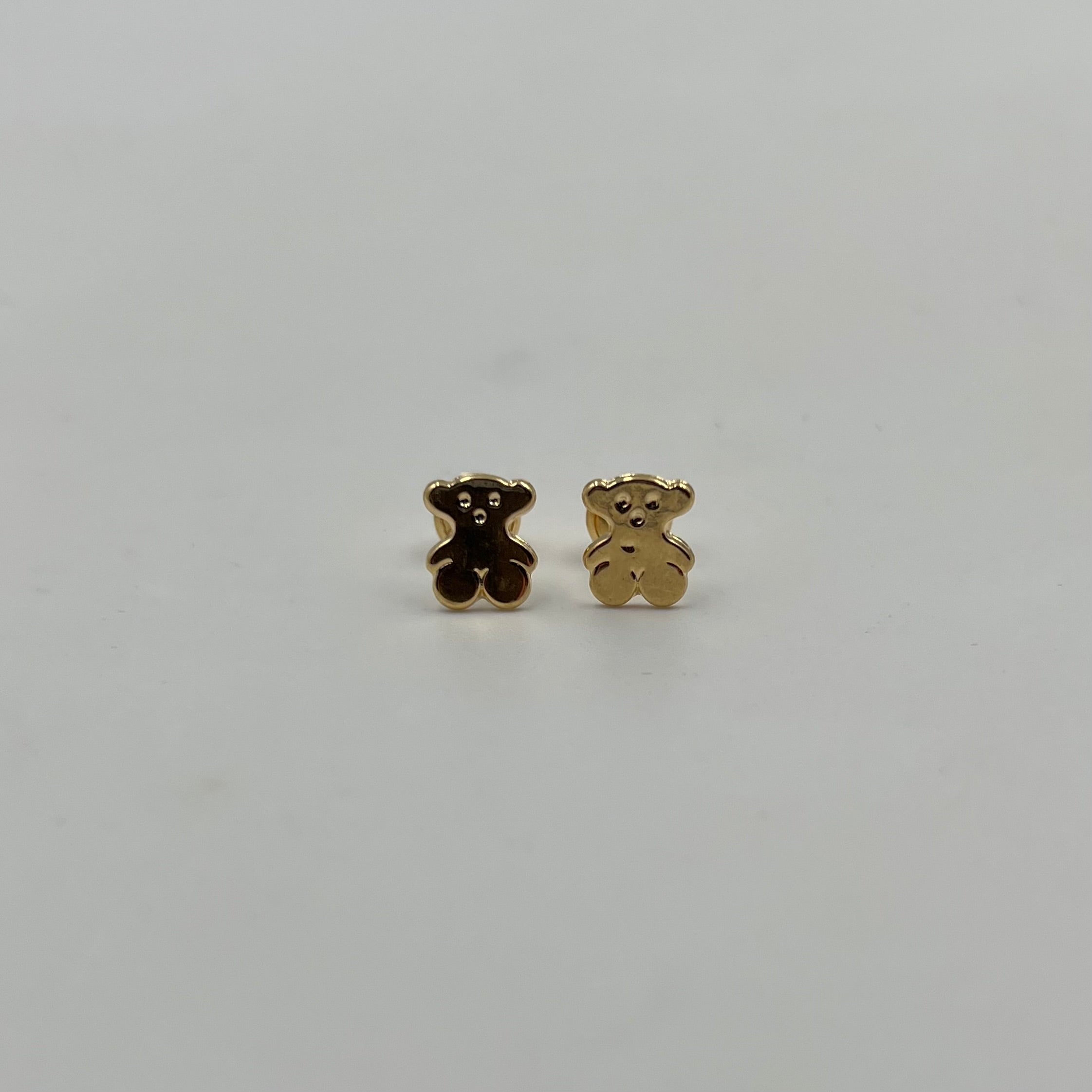 TOPOS OSO  ORO AMARILLO 18K 0,83 GR / 8 MM