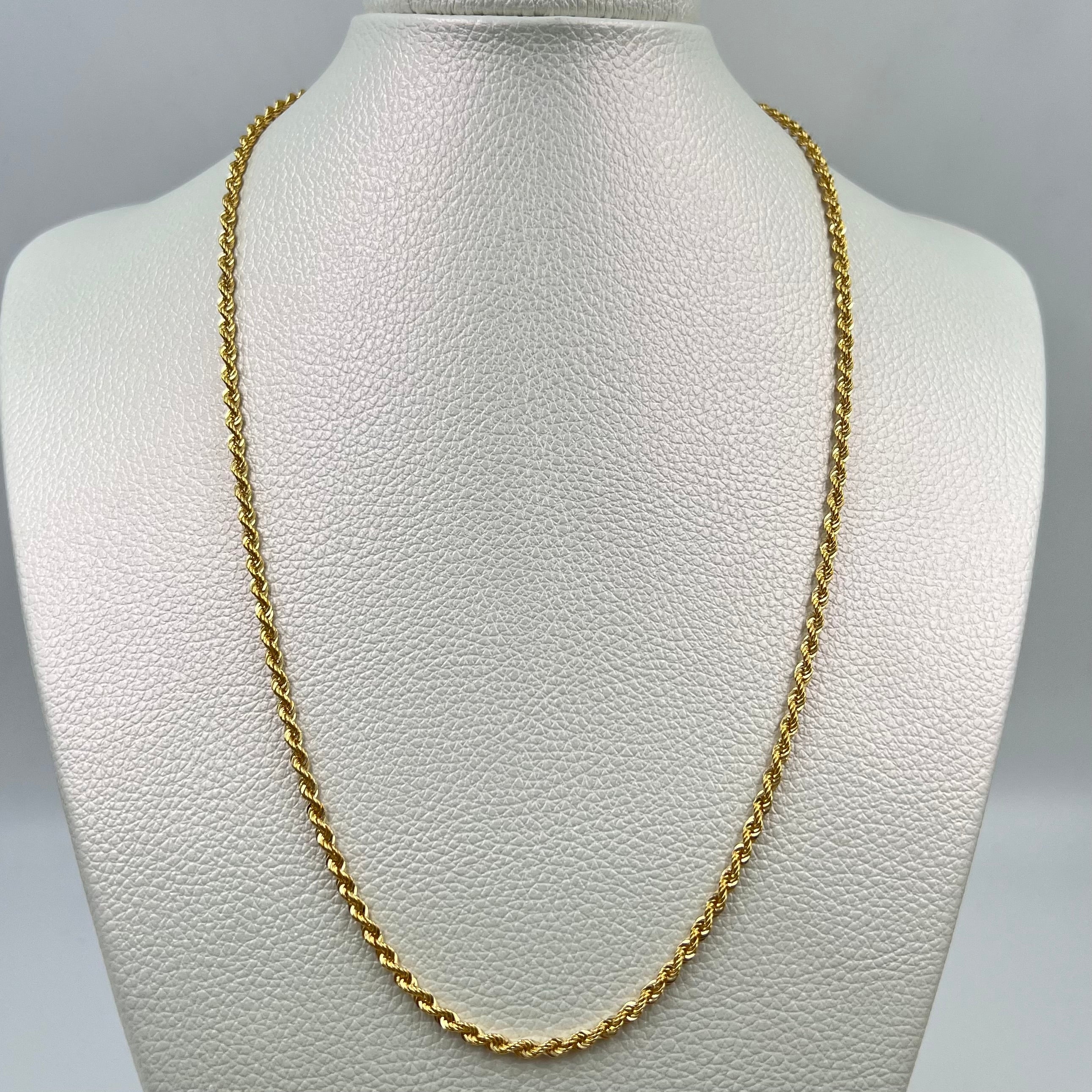 CADENA ITALY LAZO  ORO AMARILLO 18K +1 / 4,45 GR / 2,7 MM / 50 CM