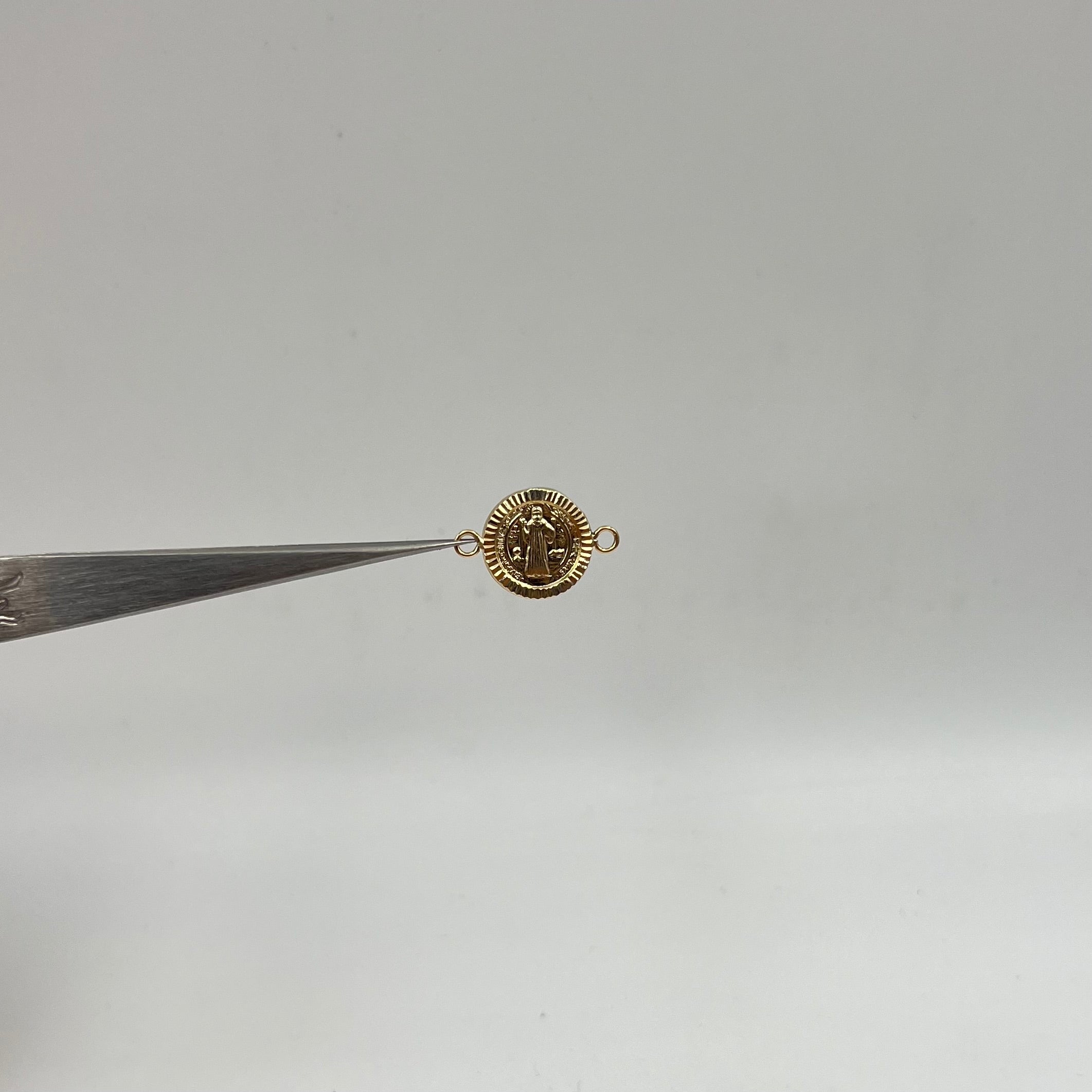 HERRAJE SAN BENITO  ORO AMARILLO 18K 0,87 GR / 1,9 CM