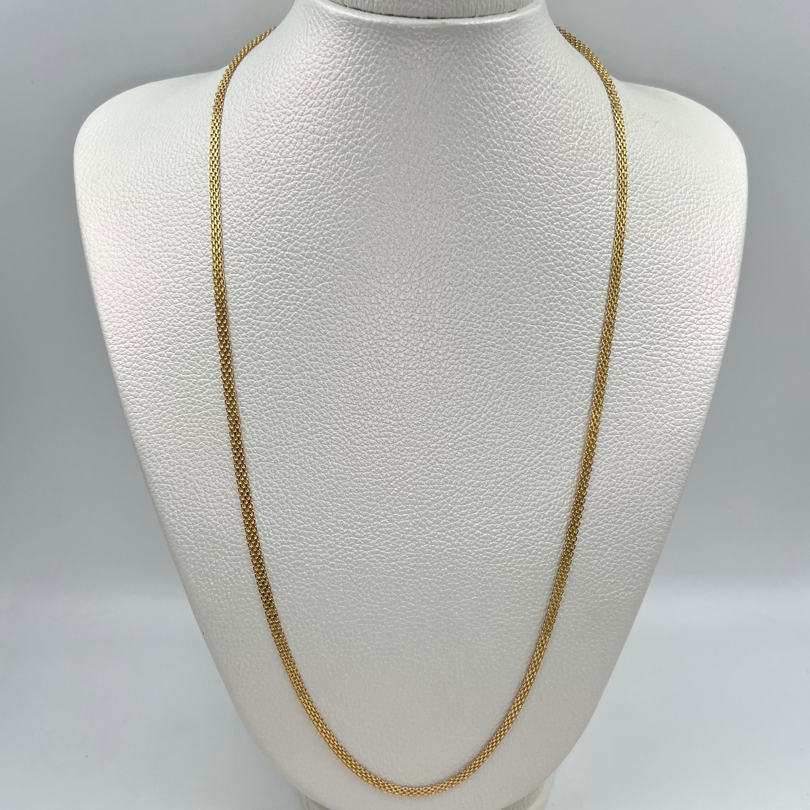 CADENA ITALY CHINA ORO AMARILLO 18K +1 / 8,73 GR / 3,19 MM / 60 CM