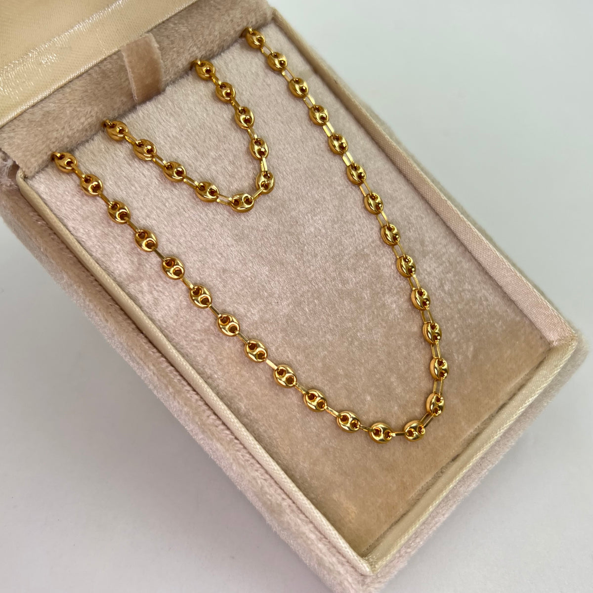 CADENA BABY GC REAZA ITALY ORO AMARILLO 18K +1 / 3,27 GR / 3 MM / 40 CM