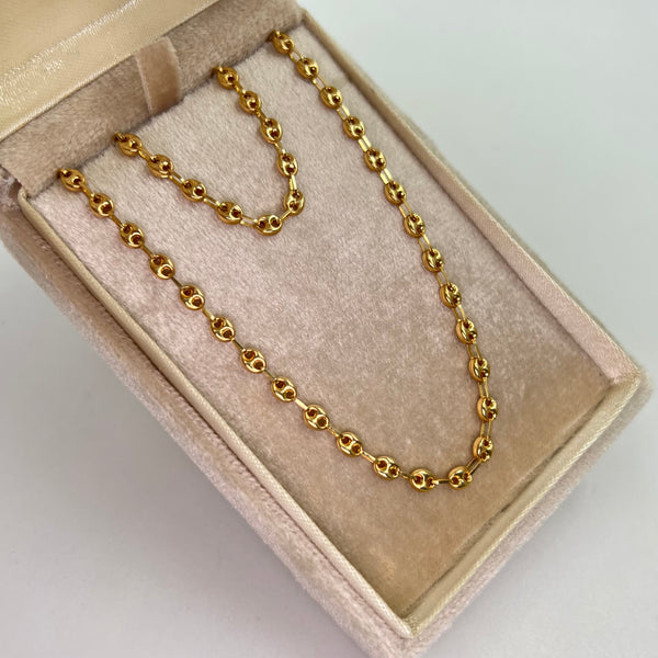 CADENA BABY GC REAZA ITALY ORO AMARILLO 18K +1 / 3,33 GR / 3 MM / 40 CM