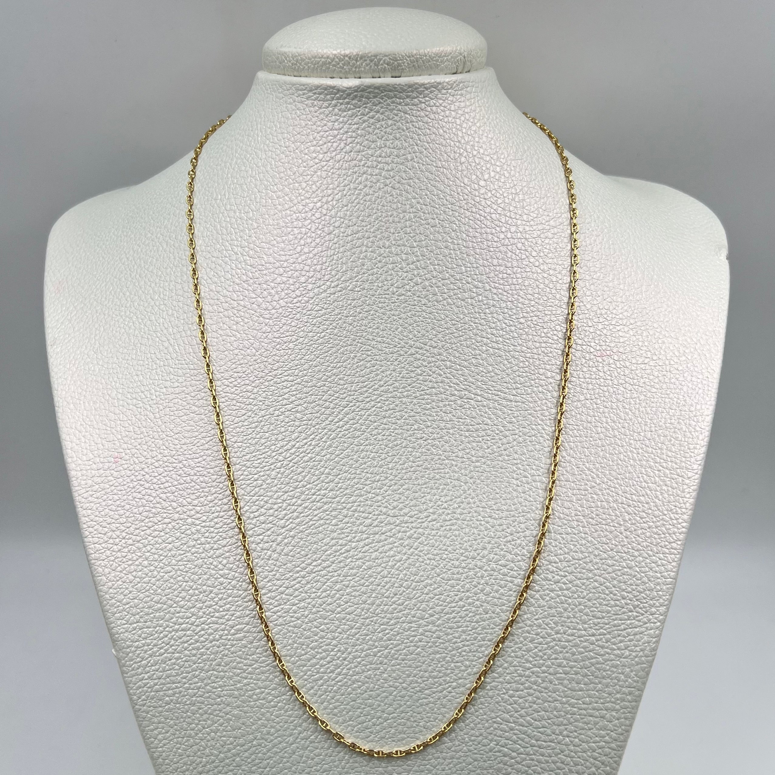 CADENA ITALY GC ORO AMARILLO 18K +3 / 2,37 GR / 1,9 MM / 50 CM