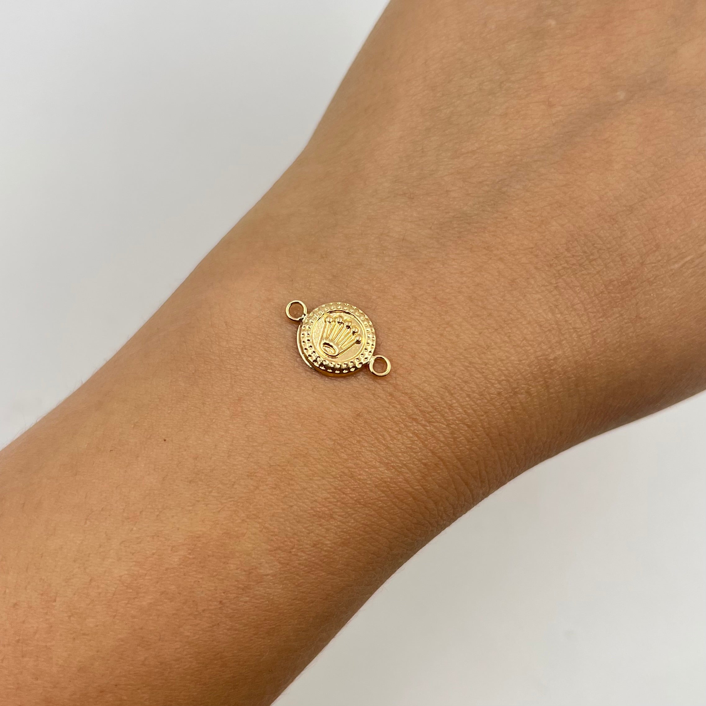 HERRAJE RX ORO AMARILLO 18K 0,4 GR / 1,6 CM