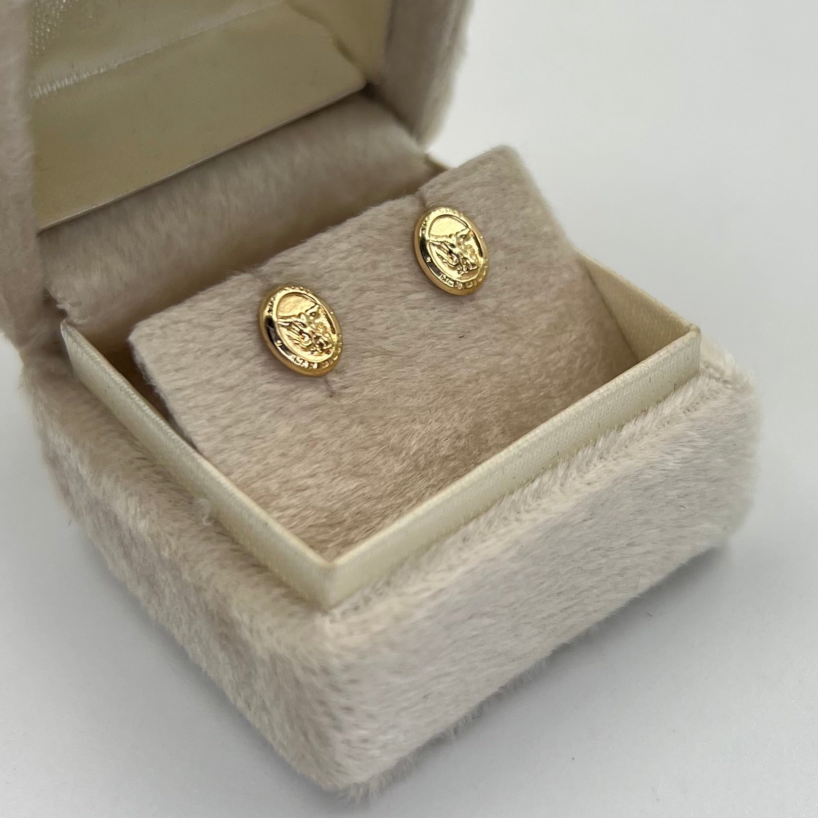 TOPOS SAN MIGUEL ARCANGEL  ORO AMARILLO 18K 0,71 GR / 6 MM