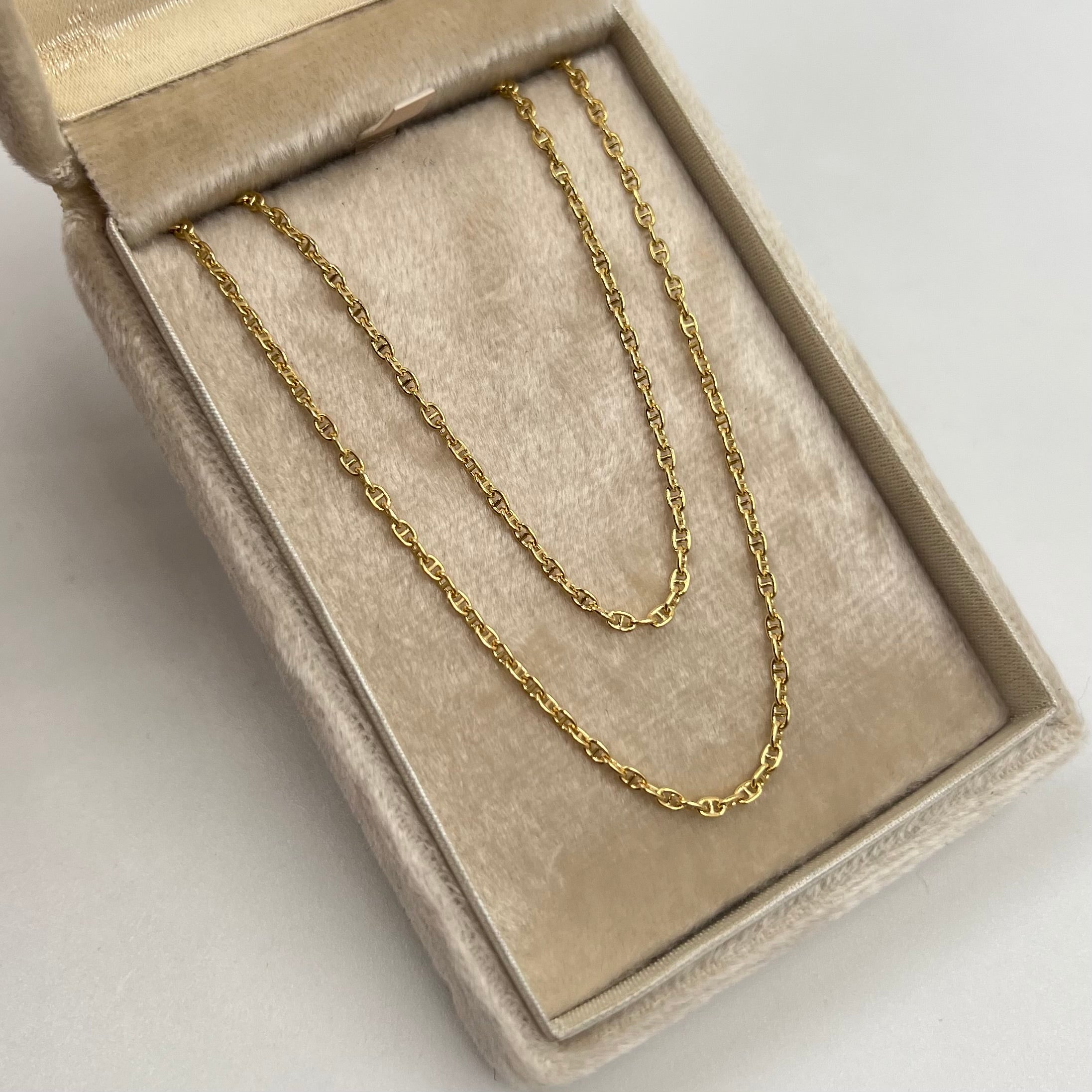 CADENA ITALY GC  ORO AMARILLO 18K +3 / 2,55 GR / 1,9 MM / 45 CM
