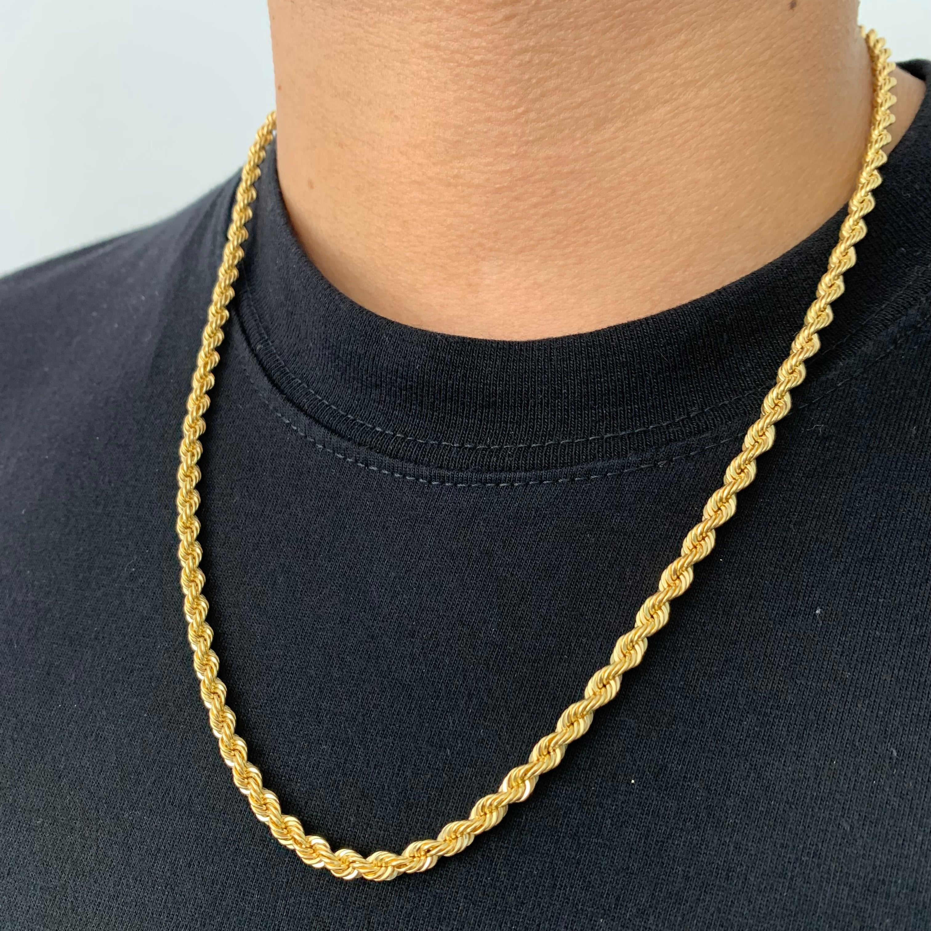 CADENA ITALY LAZO ORO AMARILLO 18K +3 / 8,57 GR / 3,9 MM / 60 CM