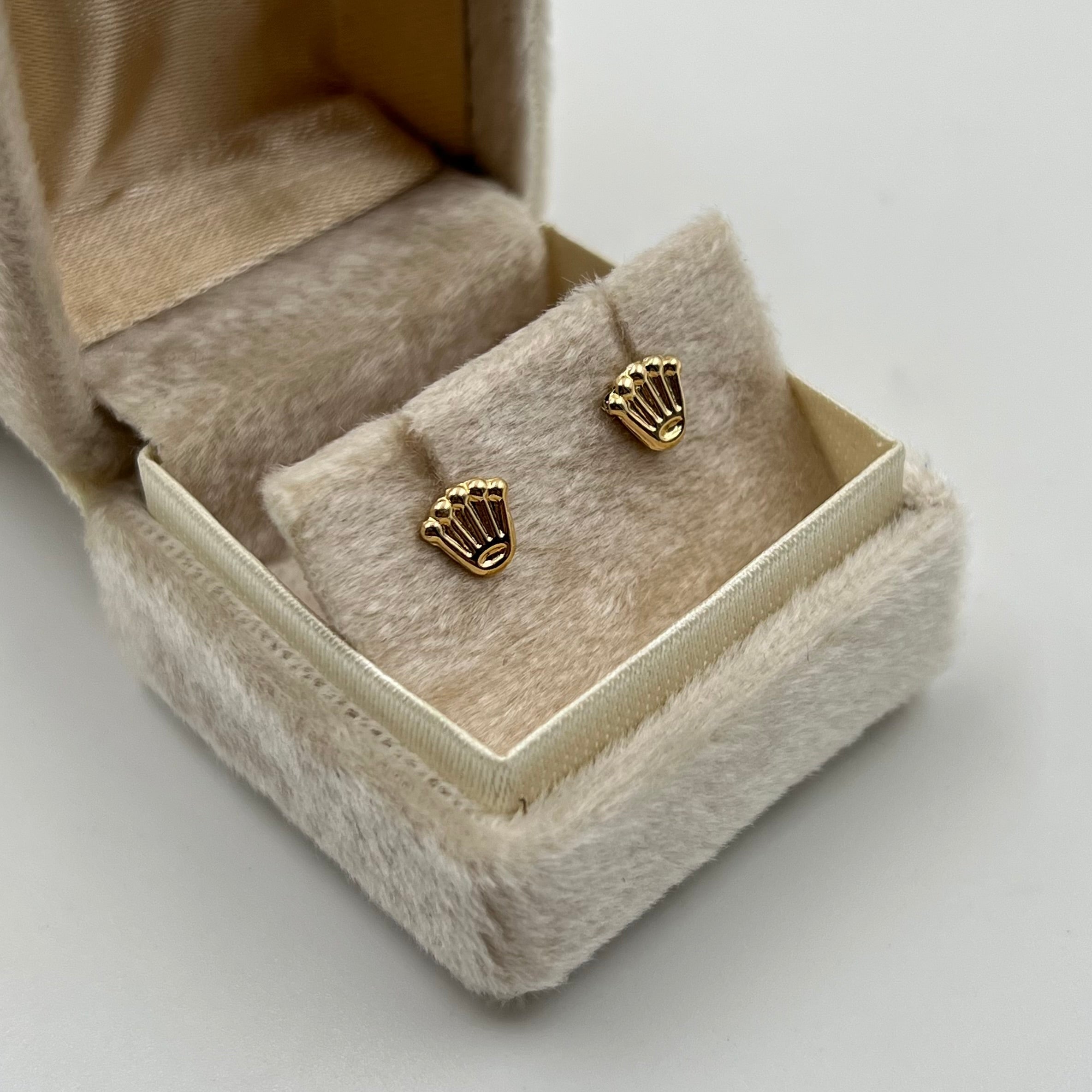 TOPOS RX SILUETA  ORO AMARILLO 18K 0,58 GR / 6 MM