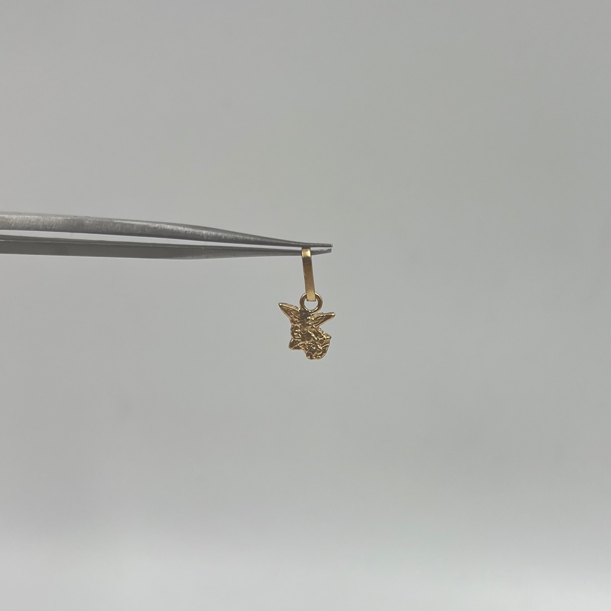 DIJE SAN MIGUEL ARCANGEL  ORO AMARILLO 18K 0,28 GR / 7 MM / 0,8 CM