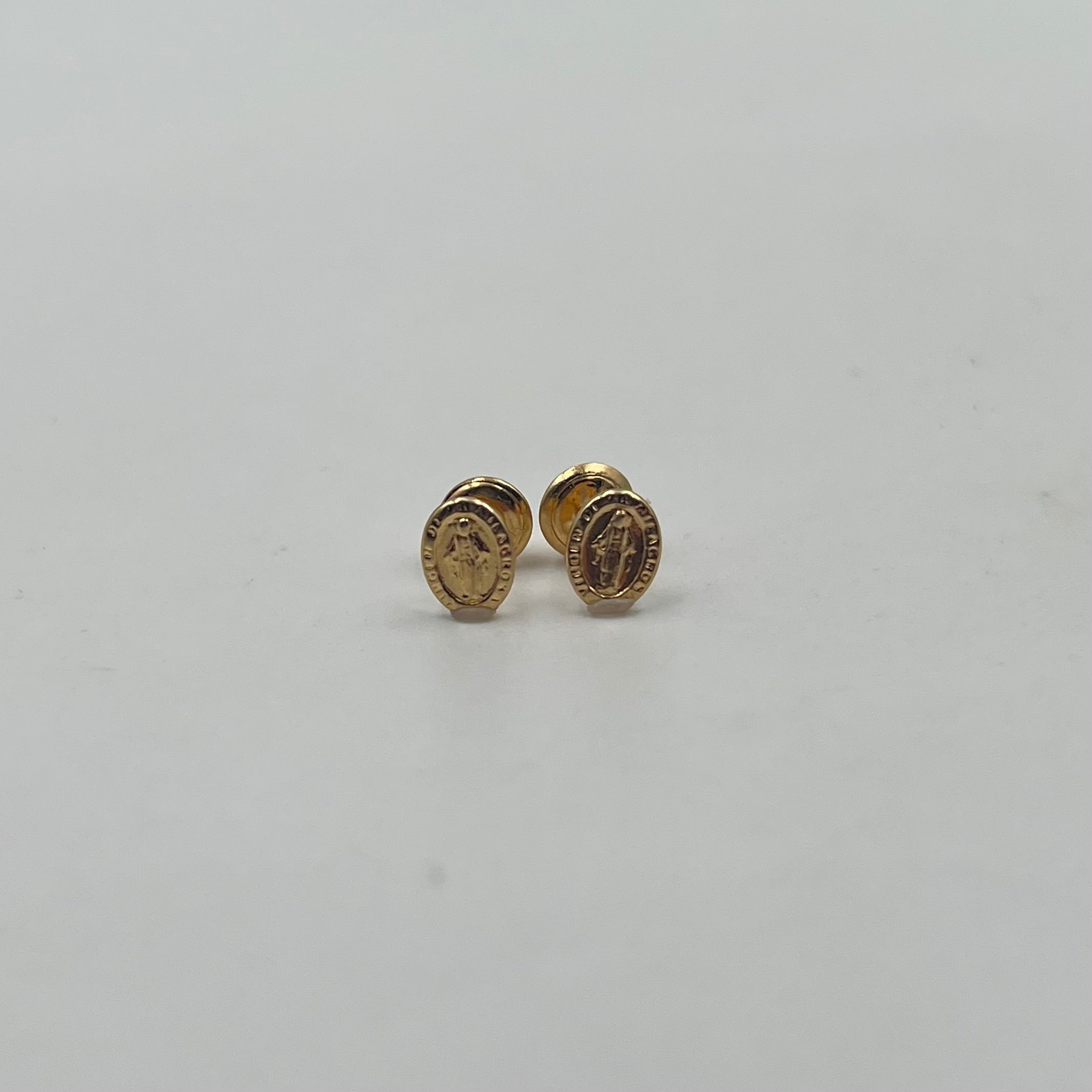 TOPOS VIRGEN MILAGROSA  ORO AMARILLO 18K 0,57 GR / 7 MM