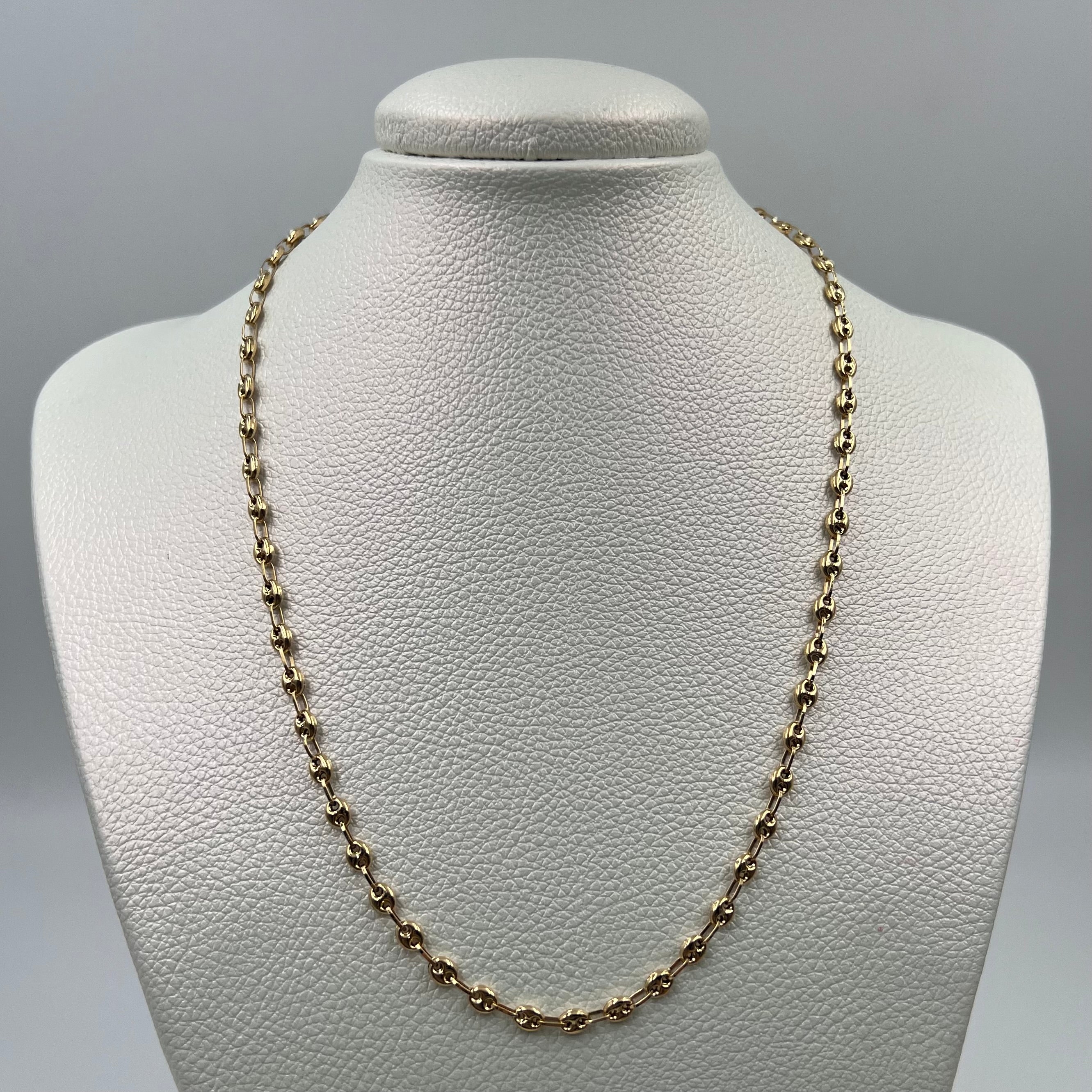 CADENA GC REAZA ITALY  ORO AMARILLO 18K 5,24 GR / 4 MM / 45 CM