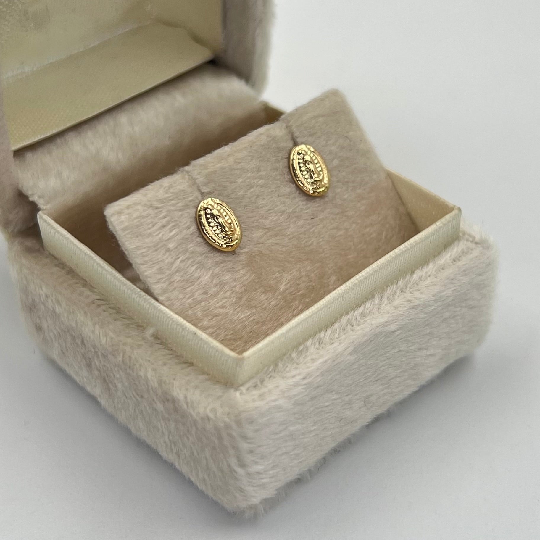 TOPOS VIRGEN DE GUADALUPE  ORO AMARILLO 18K 0,55 GR / 5 MM