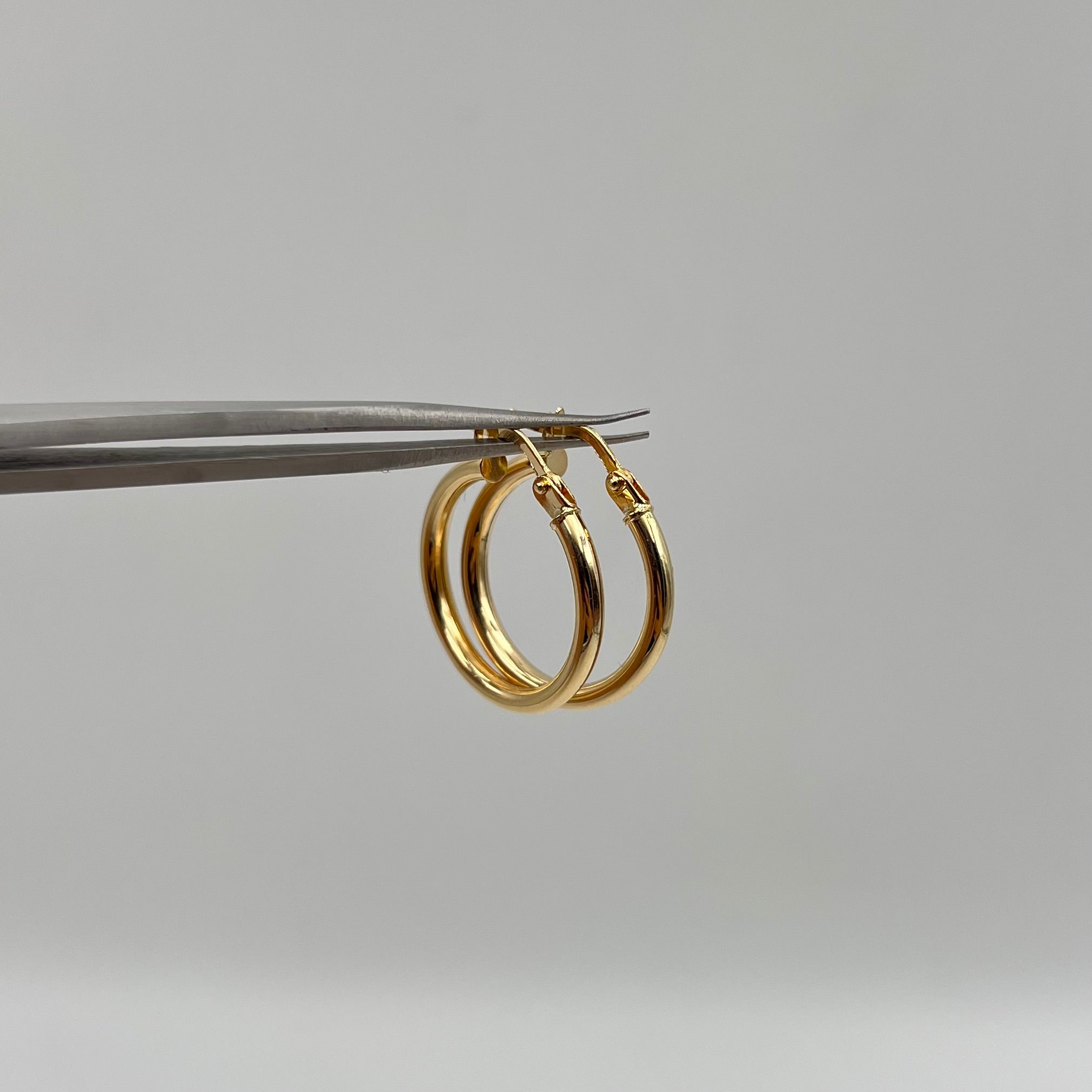CANDONGA LISA ORO AMARILLO 18K 1,54 GR / 2 CM