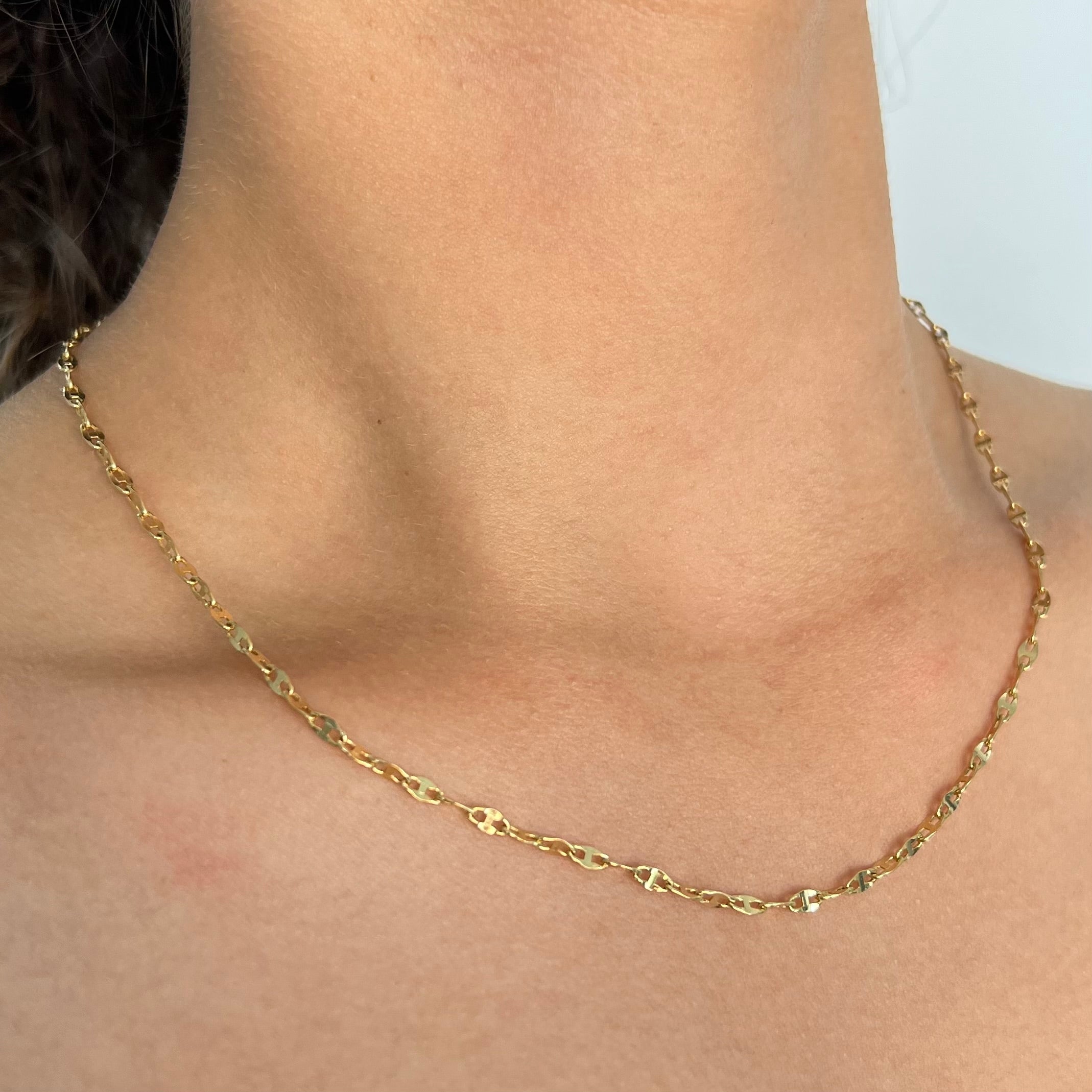 CADENA ITALY GC ORO AMARILLO 18K +3 / 2,32 GR / 2,6 MM / 45 CM