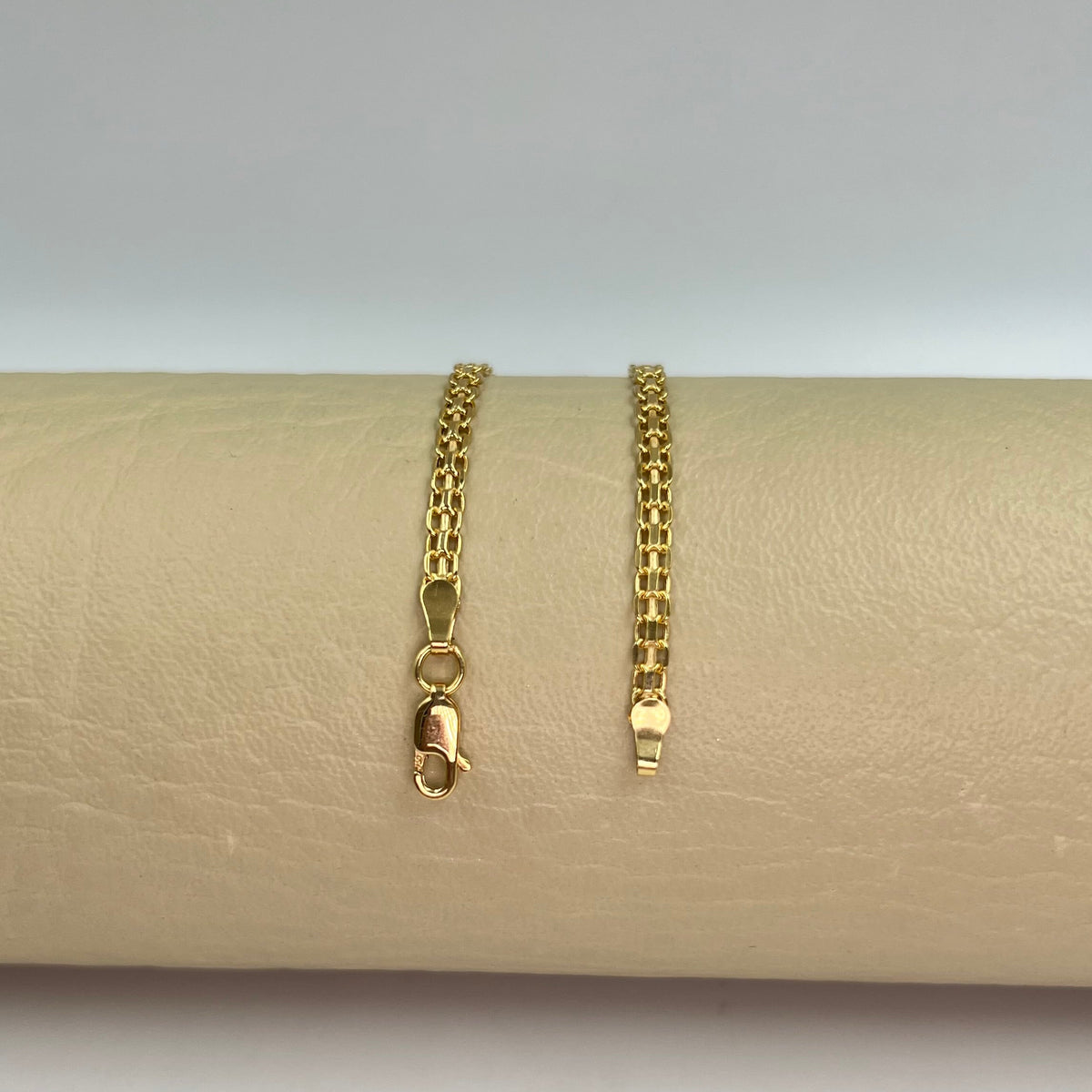 PULSO ITALY CHINO ORO AMARILLO 18K +3 / 2,44 GR / 3 MM / 19 CM