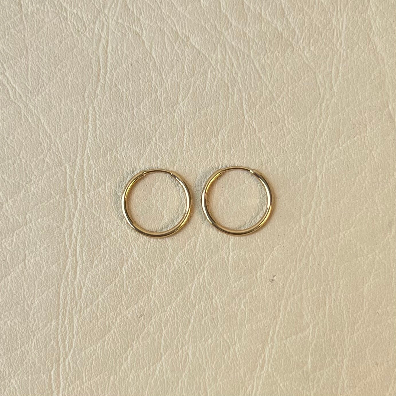 CANDONGA LISA ORO AMARILLO 18K 0,5 GR / 1,2 CM