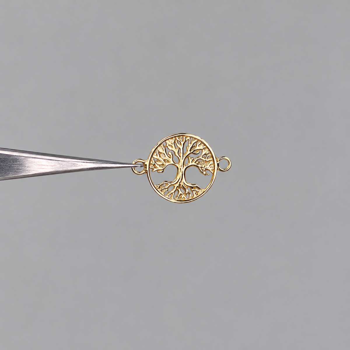 HERRAJE ARBOL DE LA VIDA ORO AMARILLO 18K 0,74 GR / 1,8 CM
